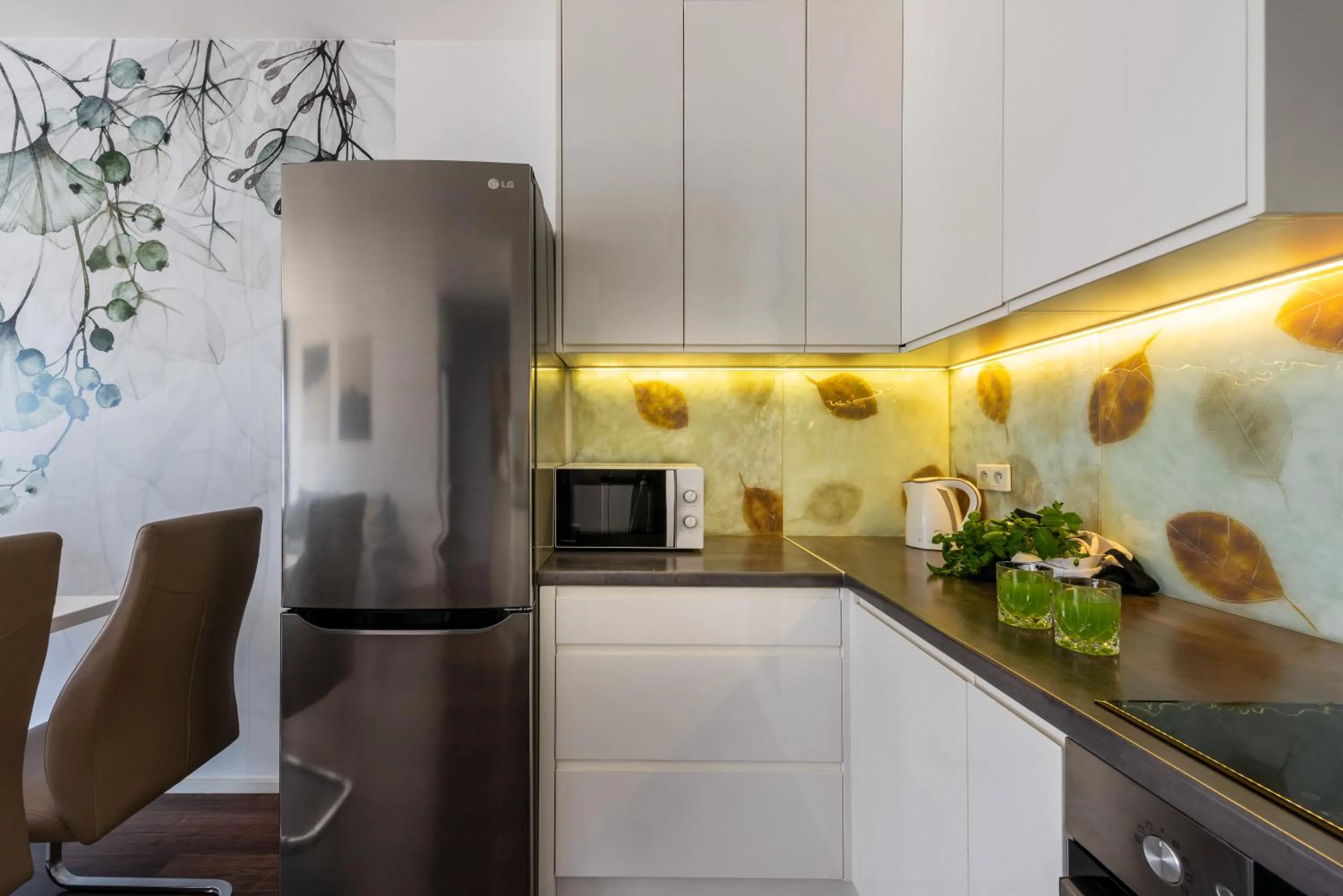 Kitchen or kitchenette in apartamenty-wroc Kurkowa 14