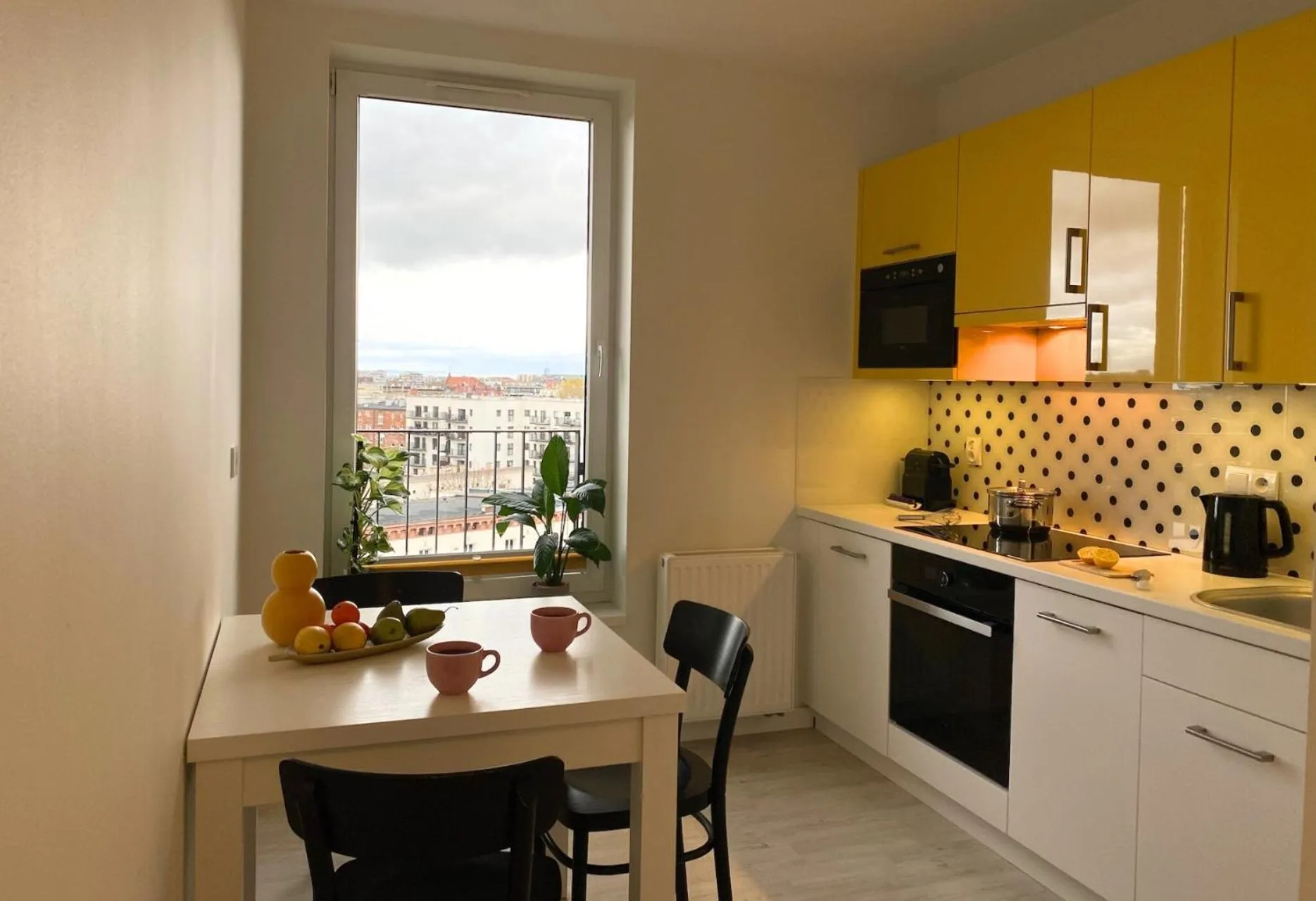 kitchen in apartamenty-wroc Kurkowa 14