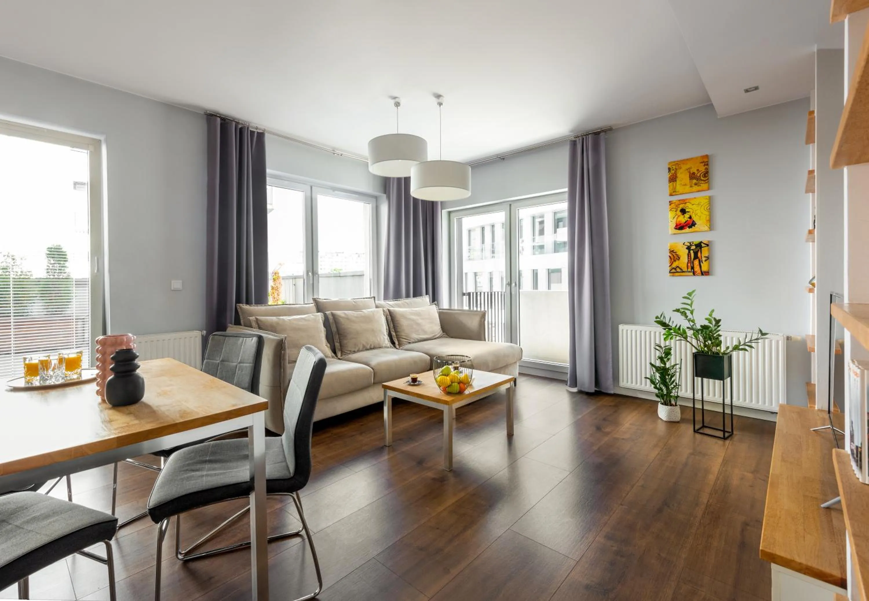 Living room in apartamenty-wroc Kurkowa 14