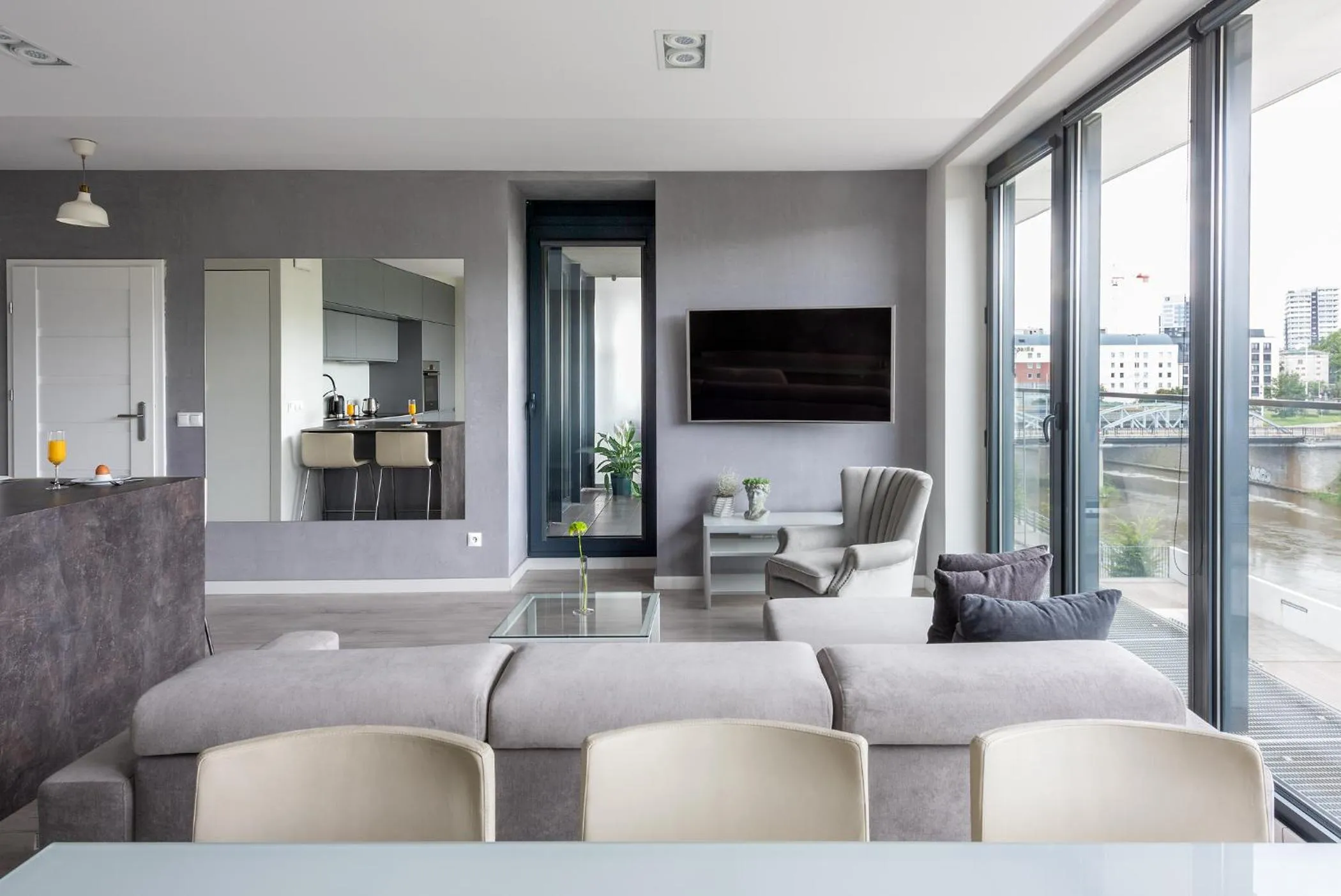 Living room in apartamenty-wroc Kurkowa 14