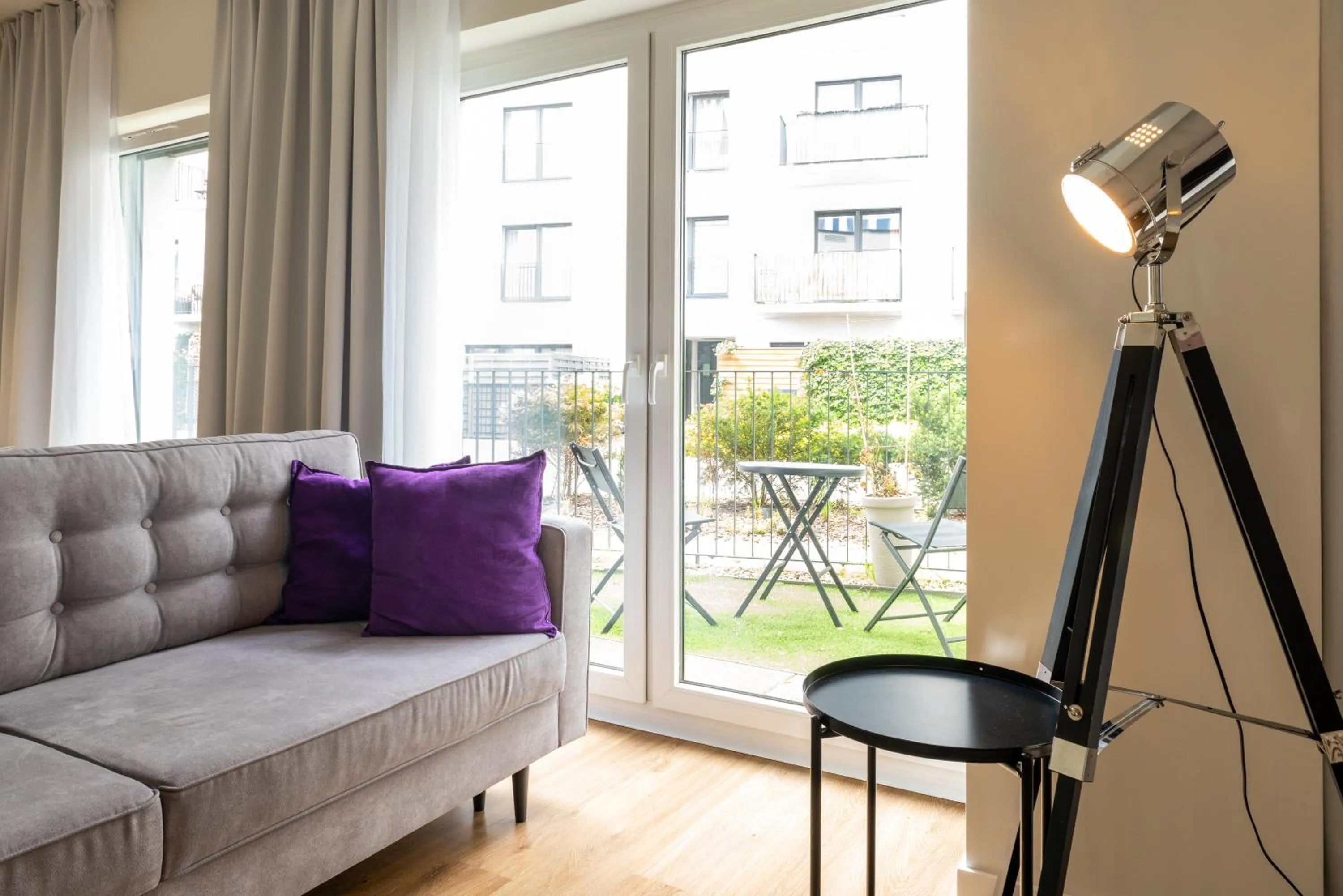 Balcony/Terrace in apartamenty-wroc Kurkowa 14