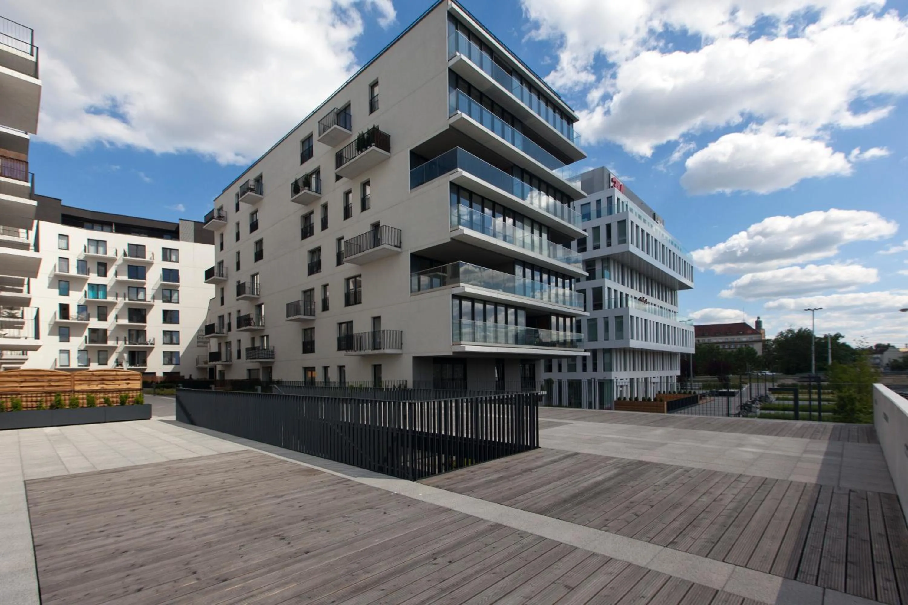 Patio in apartamenty-wroc Kurkowa 14