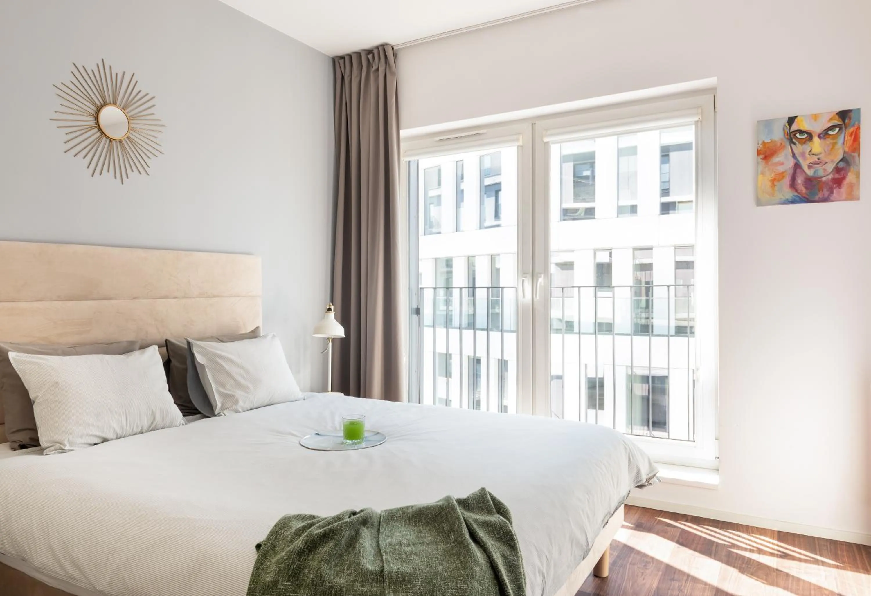 Bed in apartamenty-wroc Kurkowa 14