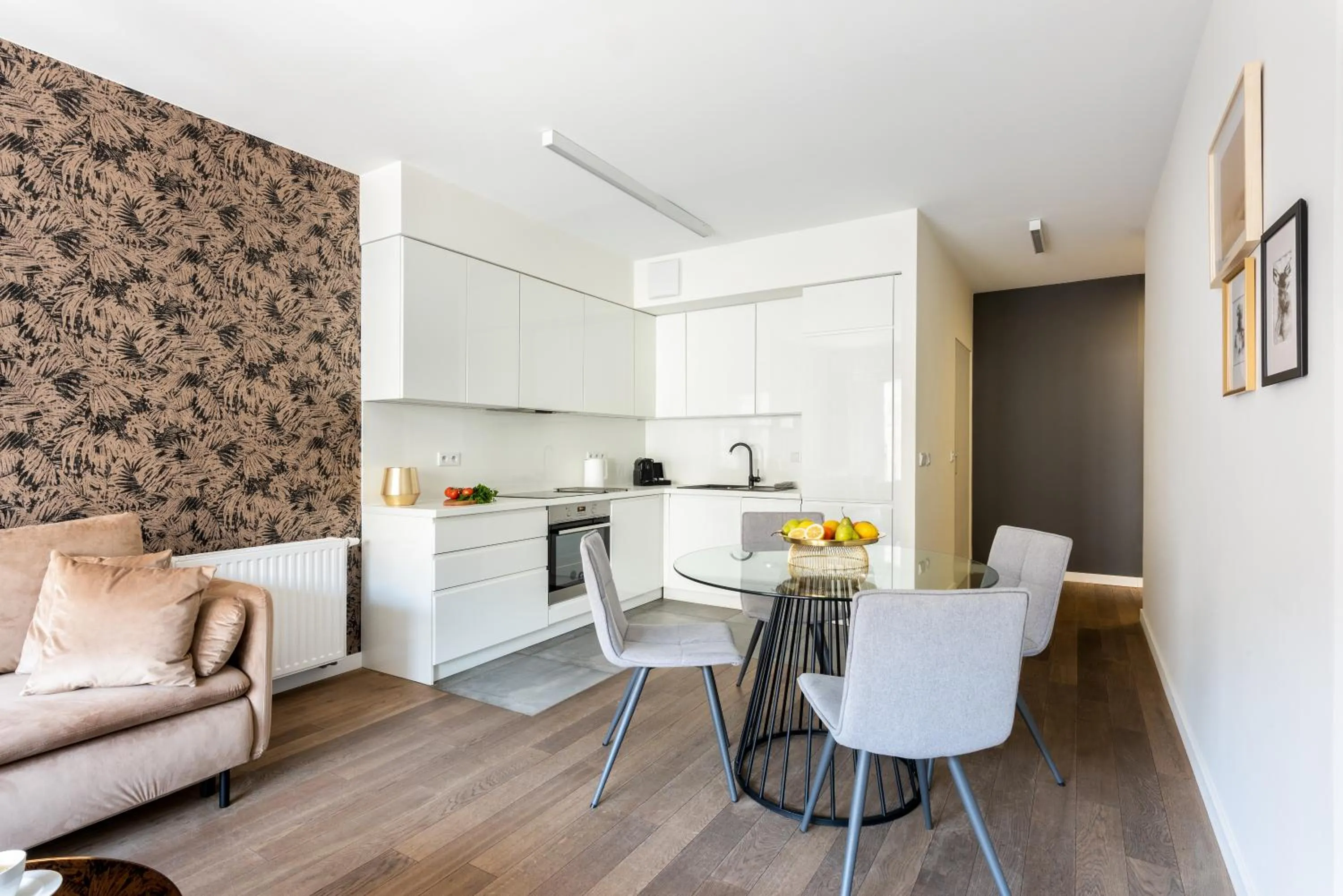 Kitchen or kitchenette in apartamenty-wroc Kurkowa 14