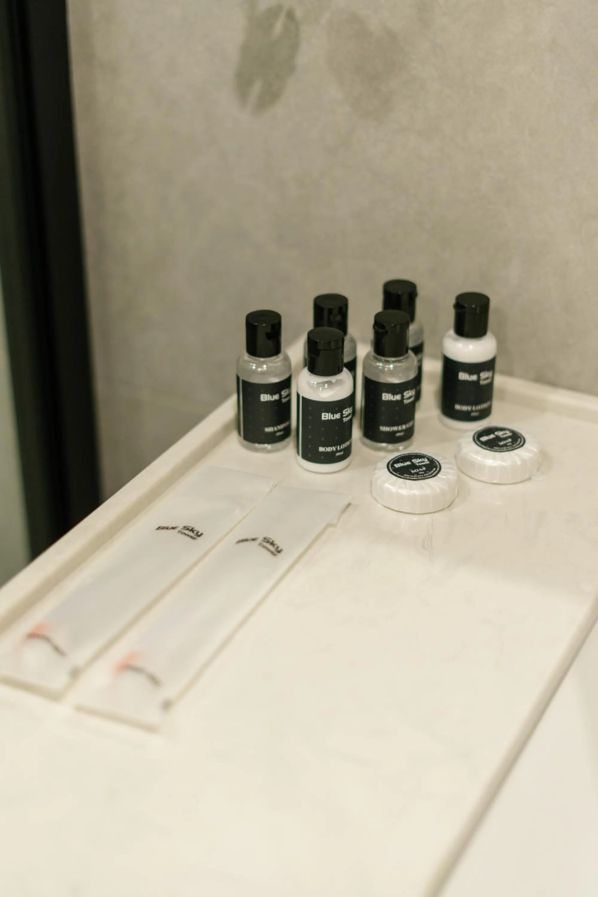 Bathroom in Blue Sky Apart-Hotel Batumi