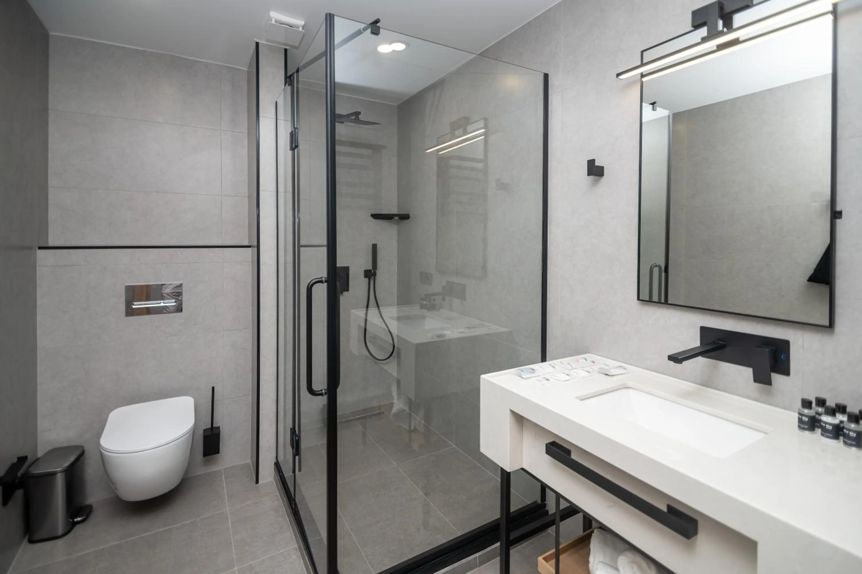 Shower in Blue Sky Apart-Hotel Batumi