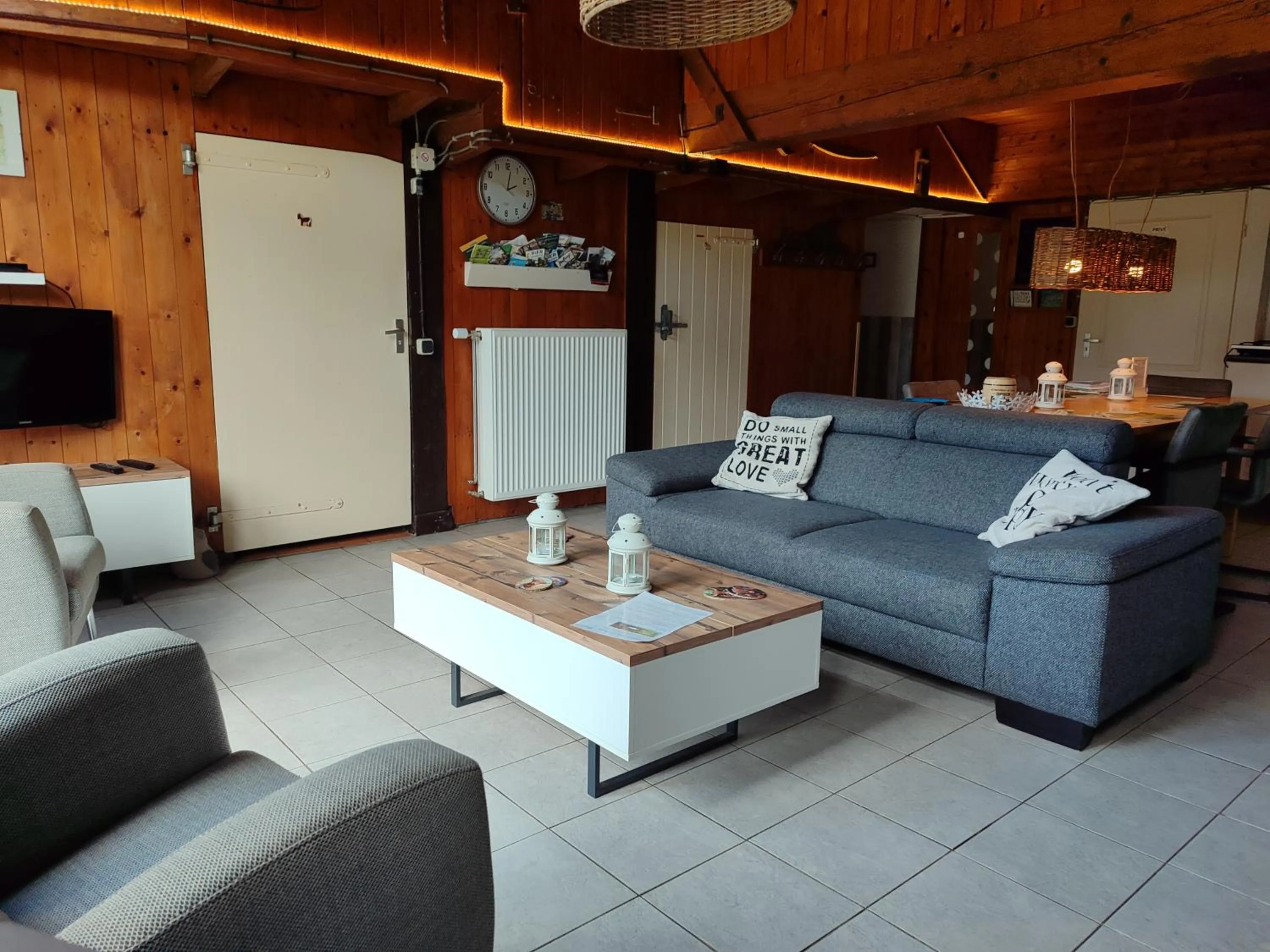 Seating area in B&B Verwoldsehof 'Op de deel'