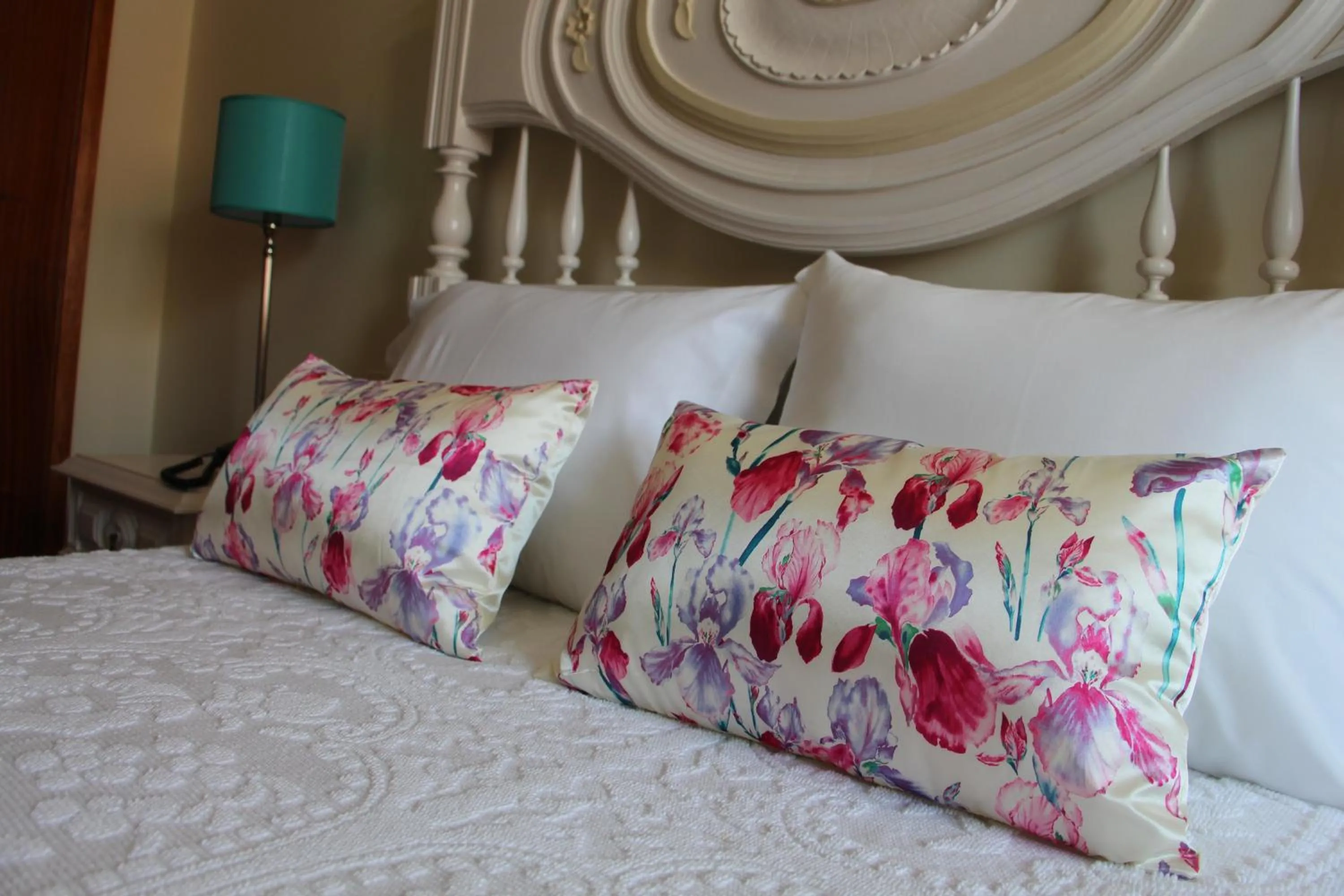 Decorative detail, Bed in Hotel Vila Esteves