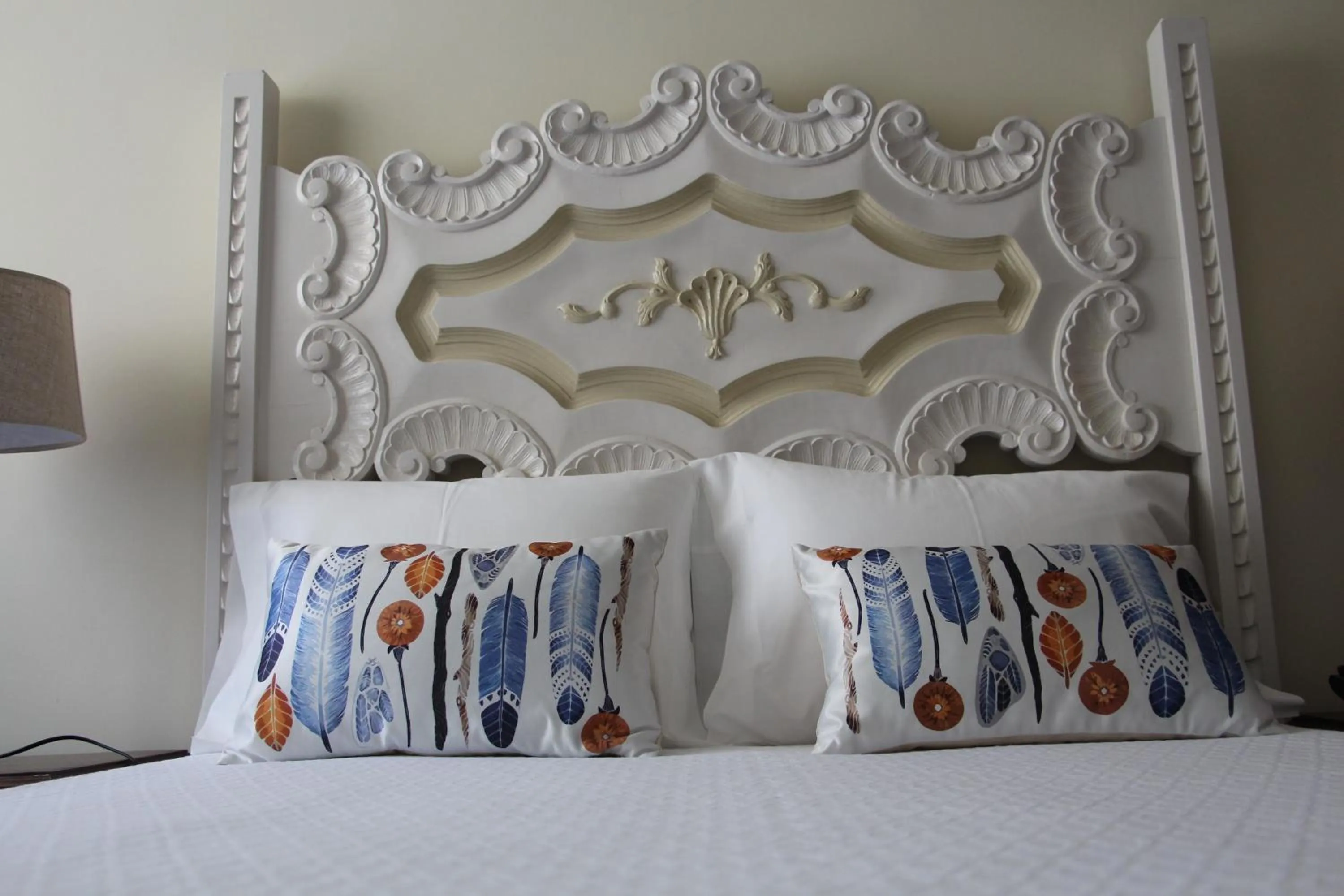 Decorative detail, Bed in Hotel Vila Esteves