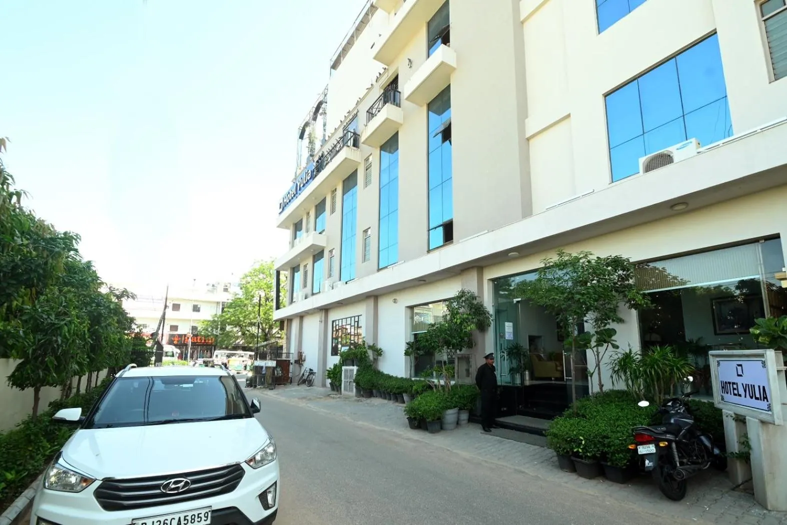 Property building in Hotel Yulia