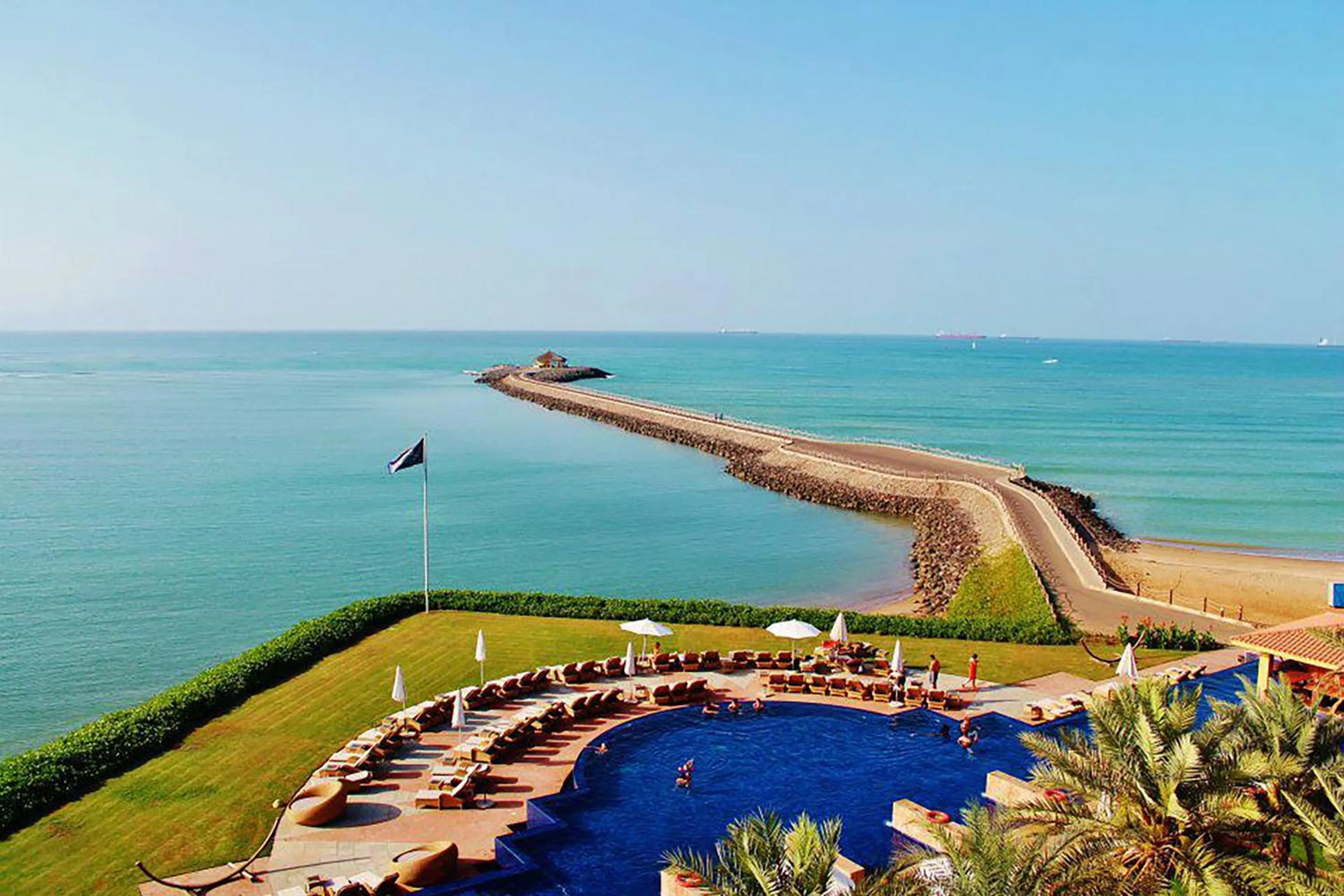 Sea view in Djibouti Palace Kempinski