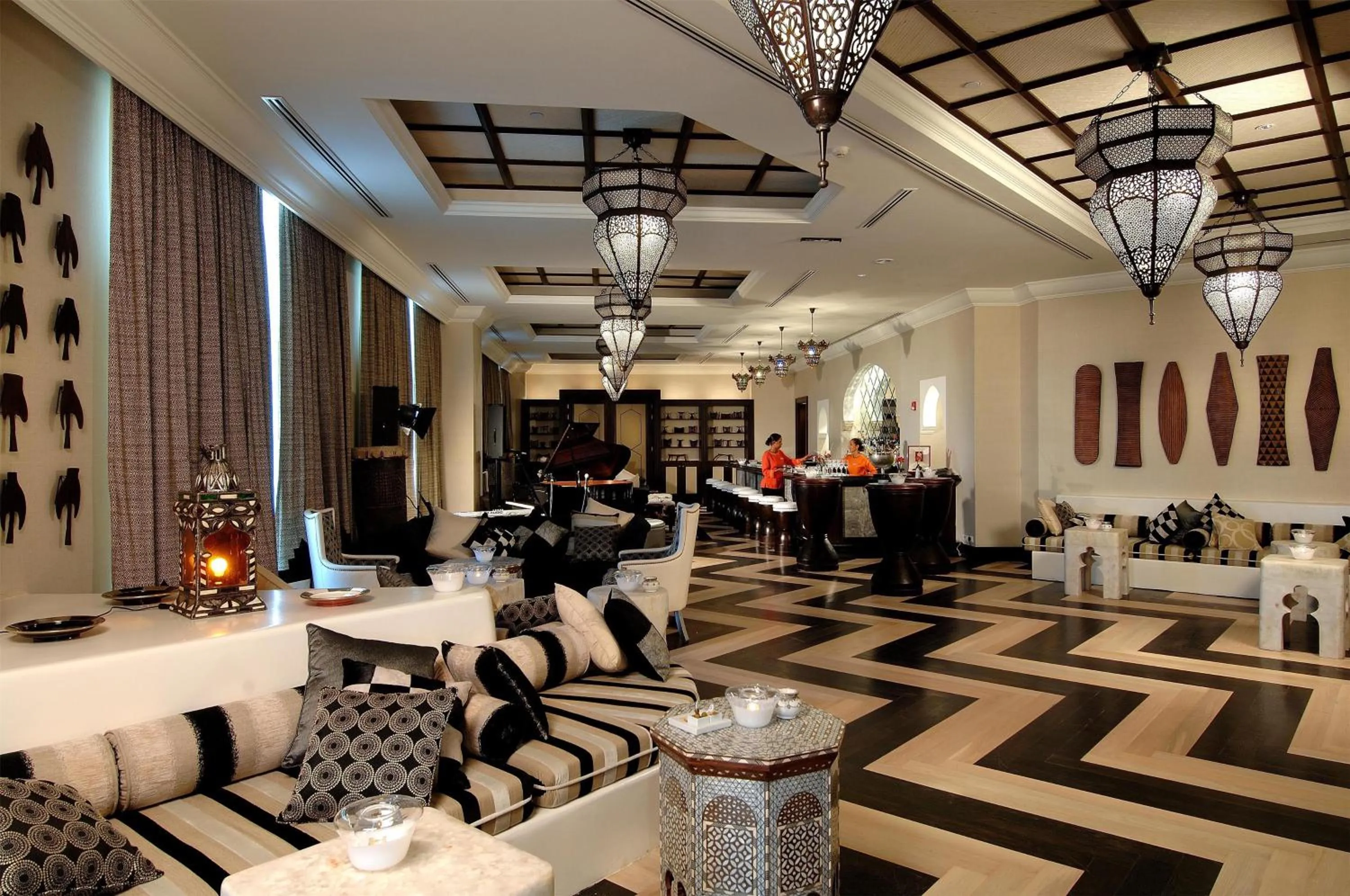 Lounge or bar in Djibouti Palace Kempinski