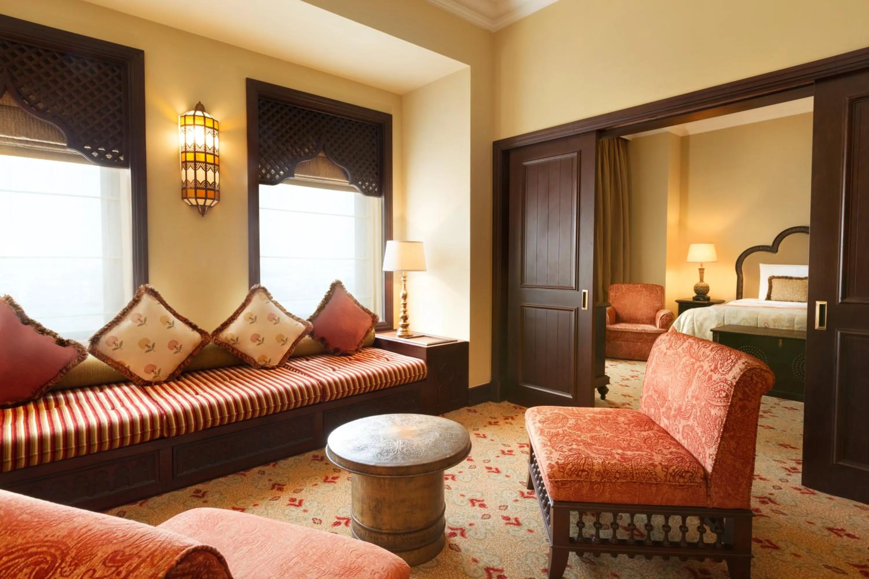 Property building, Bed in Djibouti Palace Kempinski