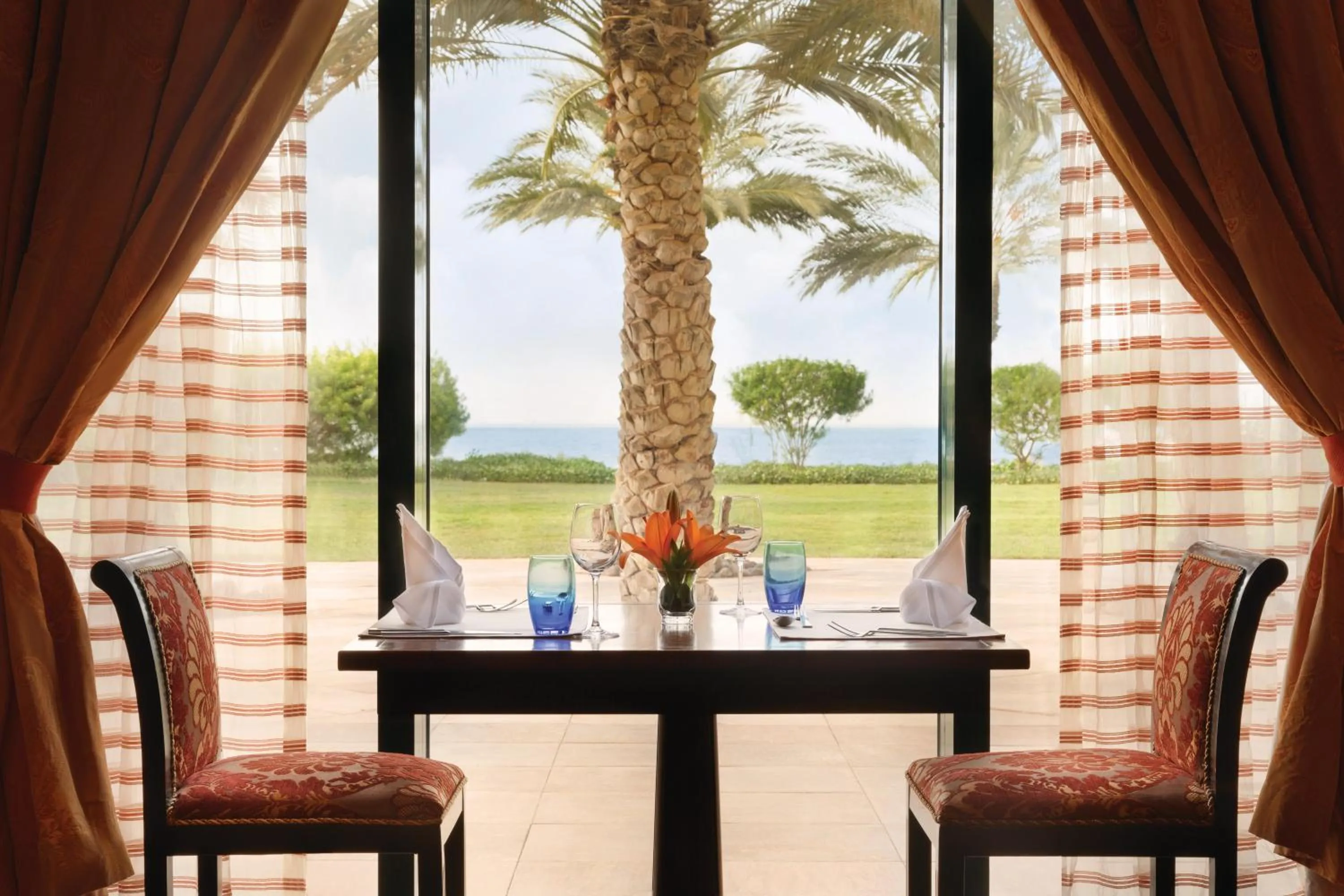 Food and drinks in Djibouti Palace Kempinski