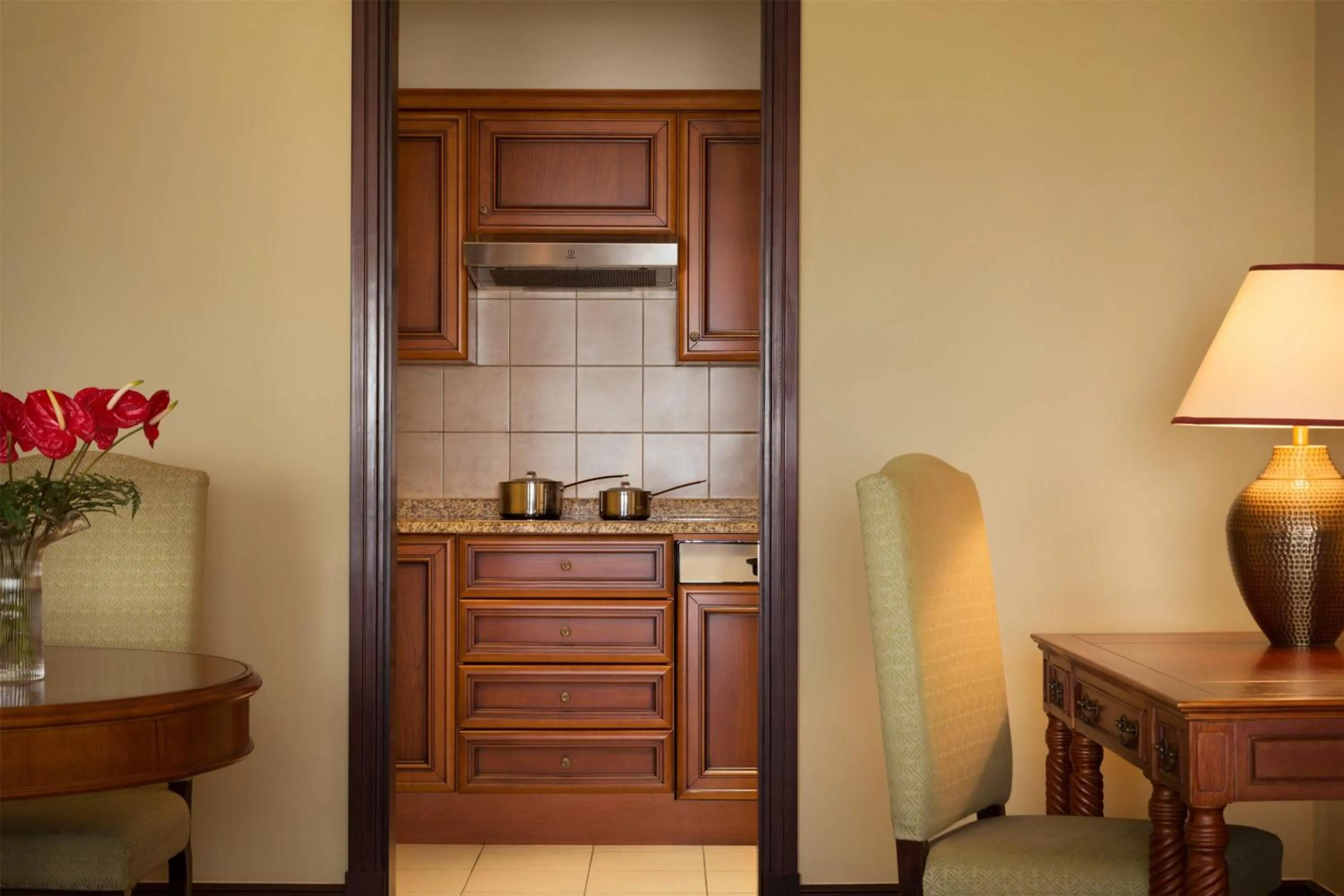 Kitchen or kitchenette in Djibouti Palace Kempinski