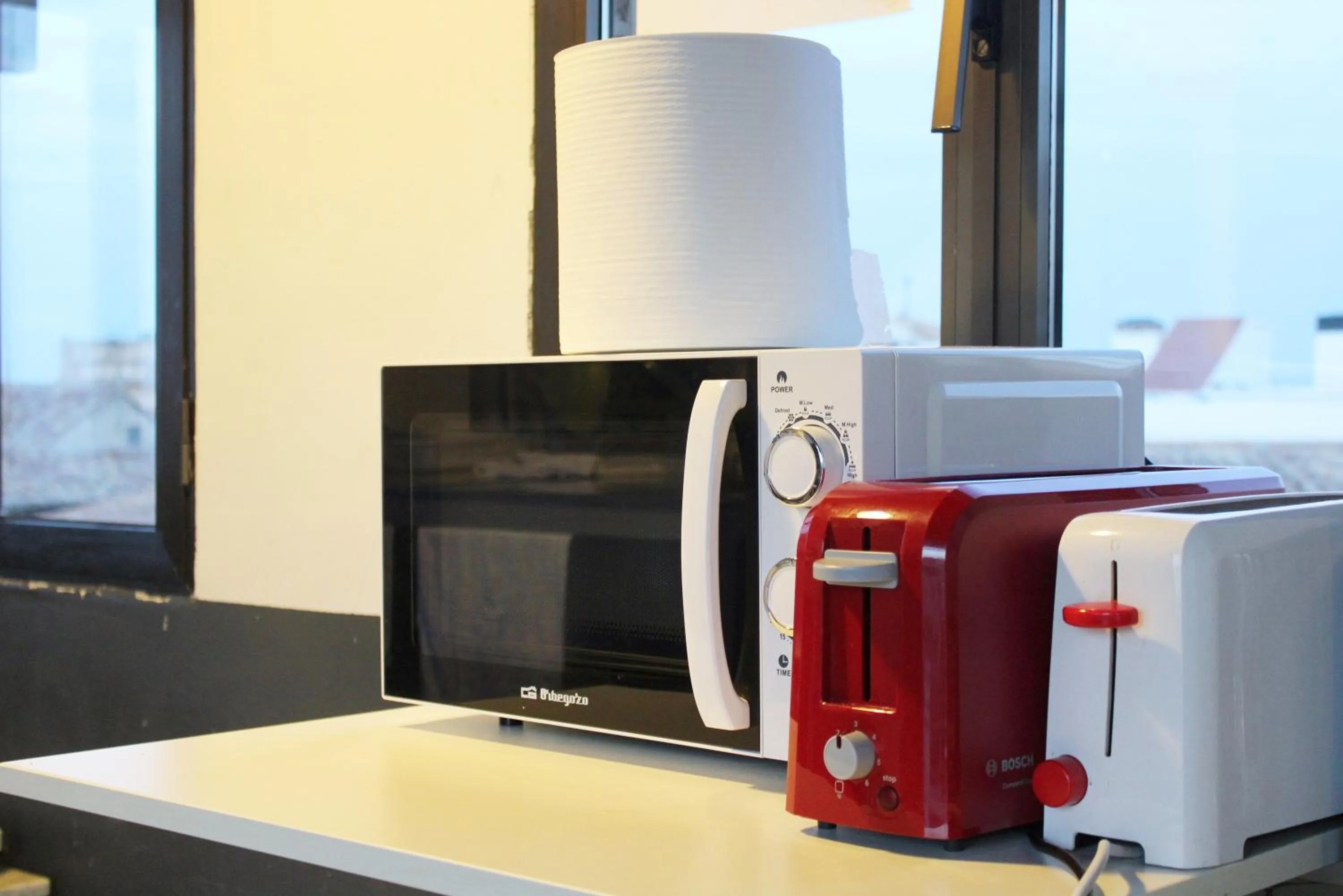 Kitchen or kitchenette in Oasis Backpackers' Toledo