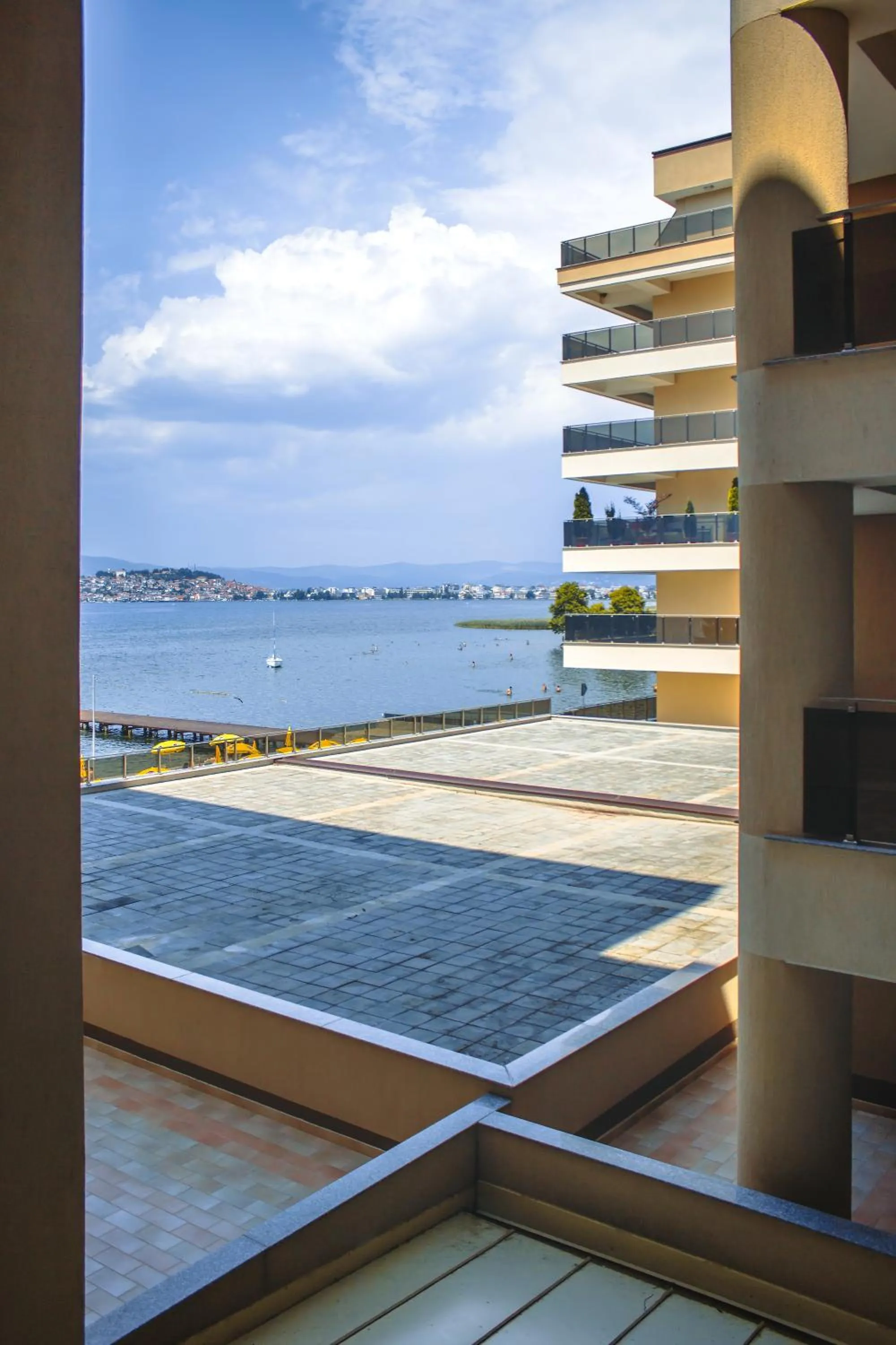 City view in Park Lakeside Ohrid