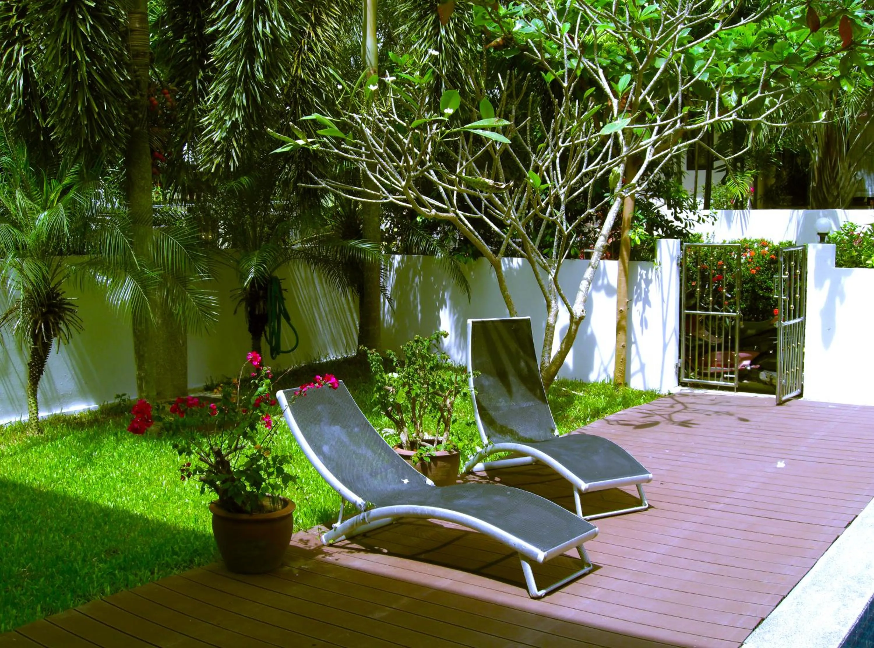 Patio in Villa Whitney