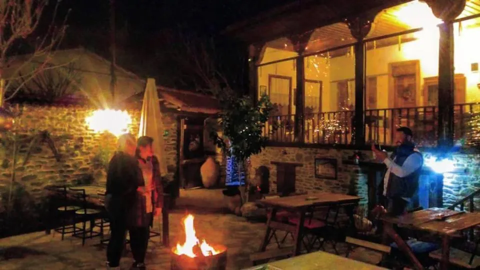 Evening entertainment in Birgi Hotel Saliha Hanim Tas Konak