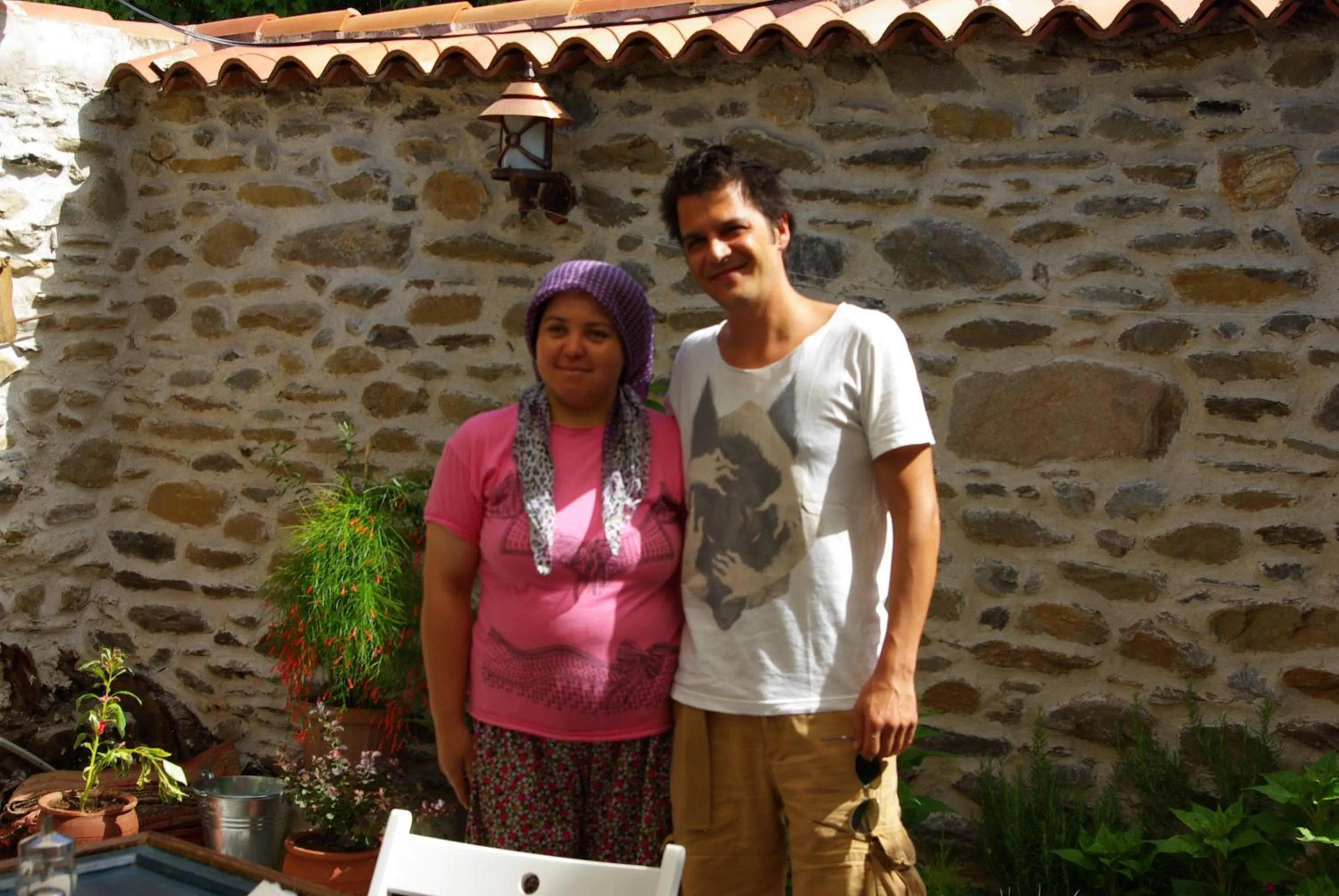 Staff in Birgi Hotel Saliha Hanim Tas Konak