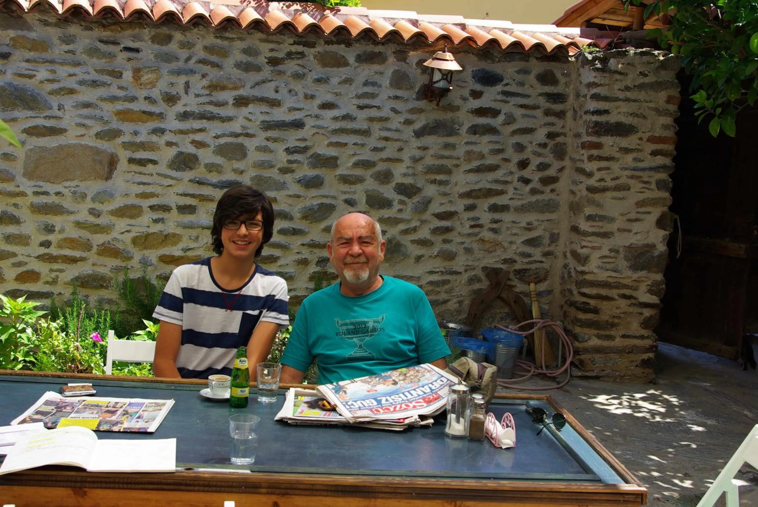 People in Birgi Hotel Saliha Hanim Tas Konak