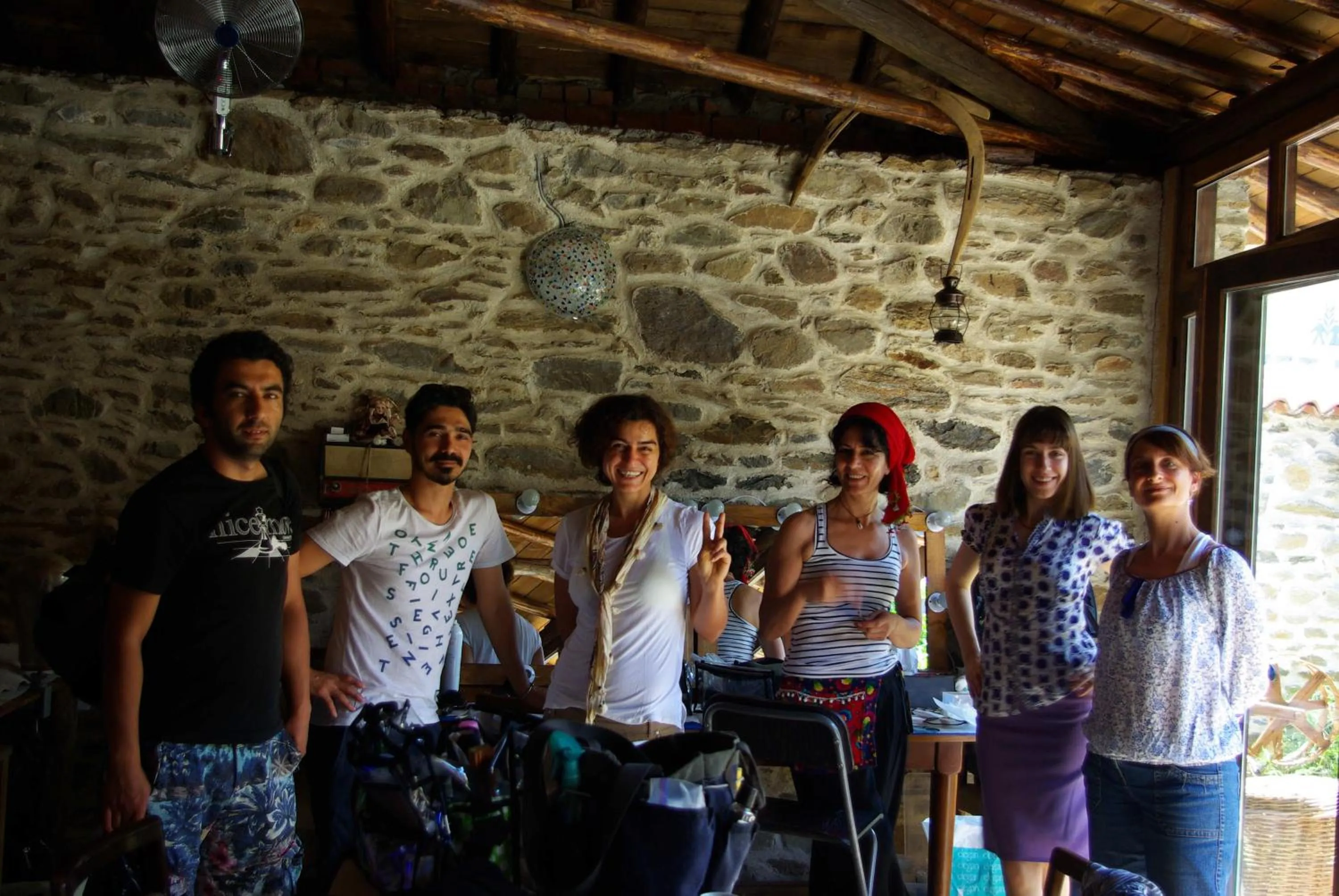 People in Birgi Hotel Saliha Hanim Tas Konak