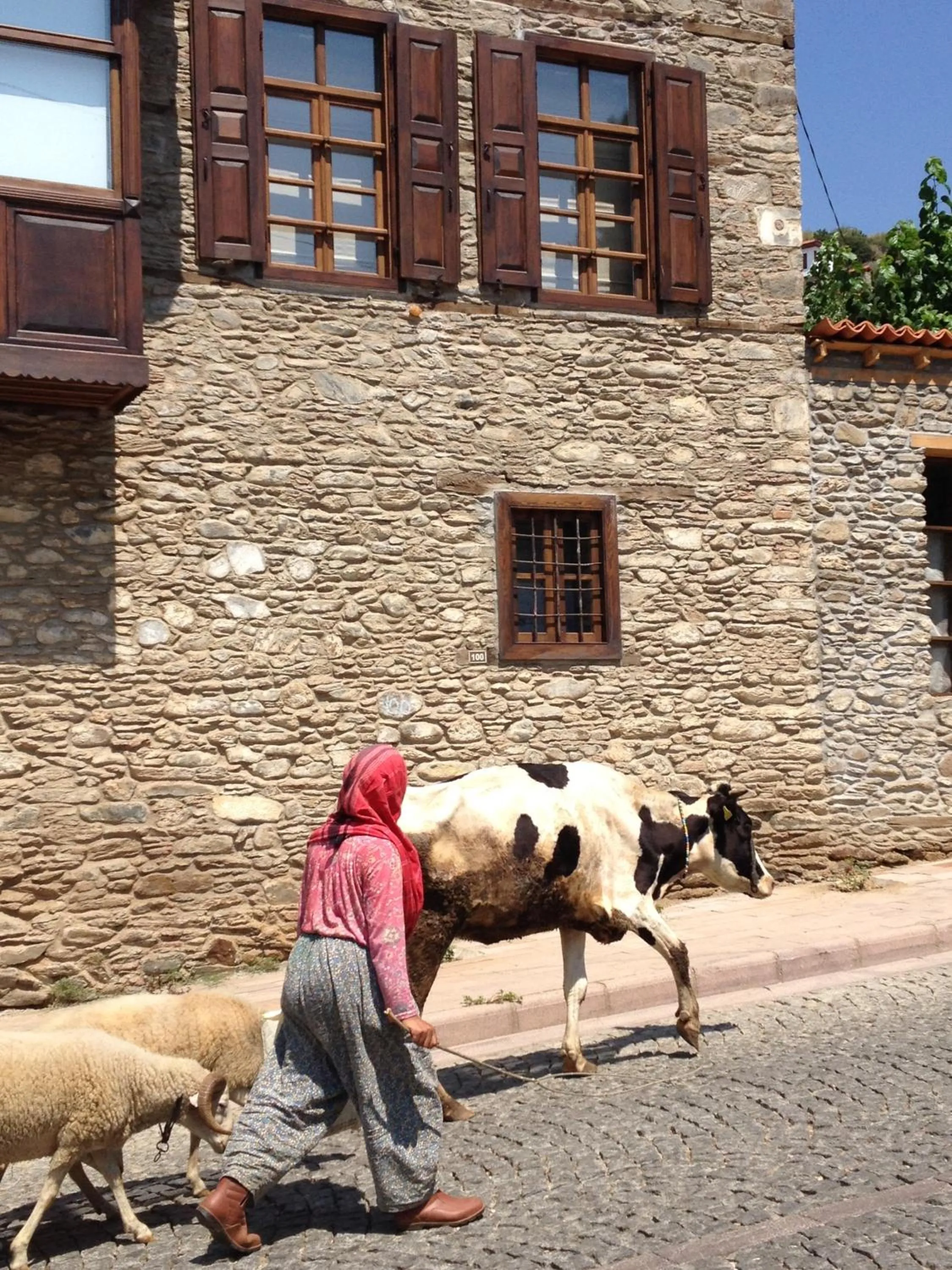 Street view in Birgi Hotel Saliha Hanim Tas Konak