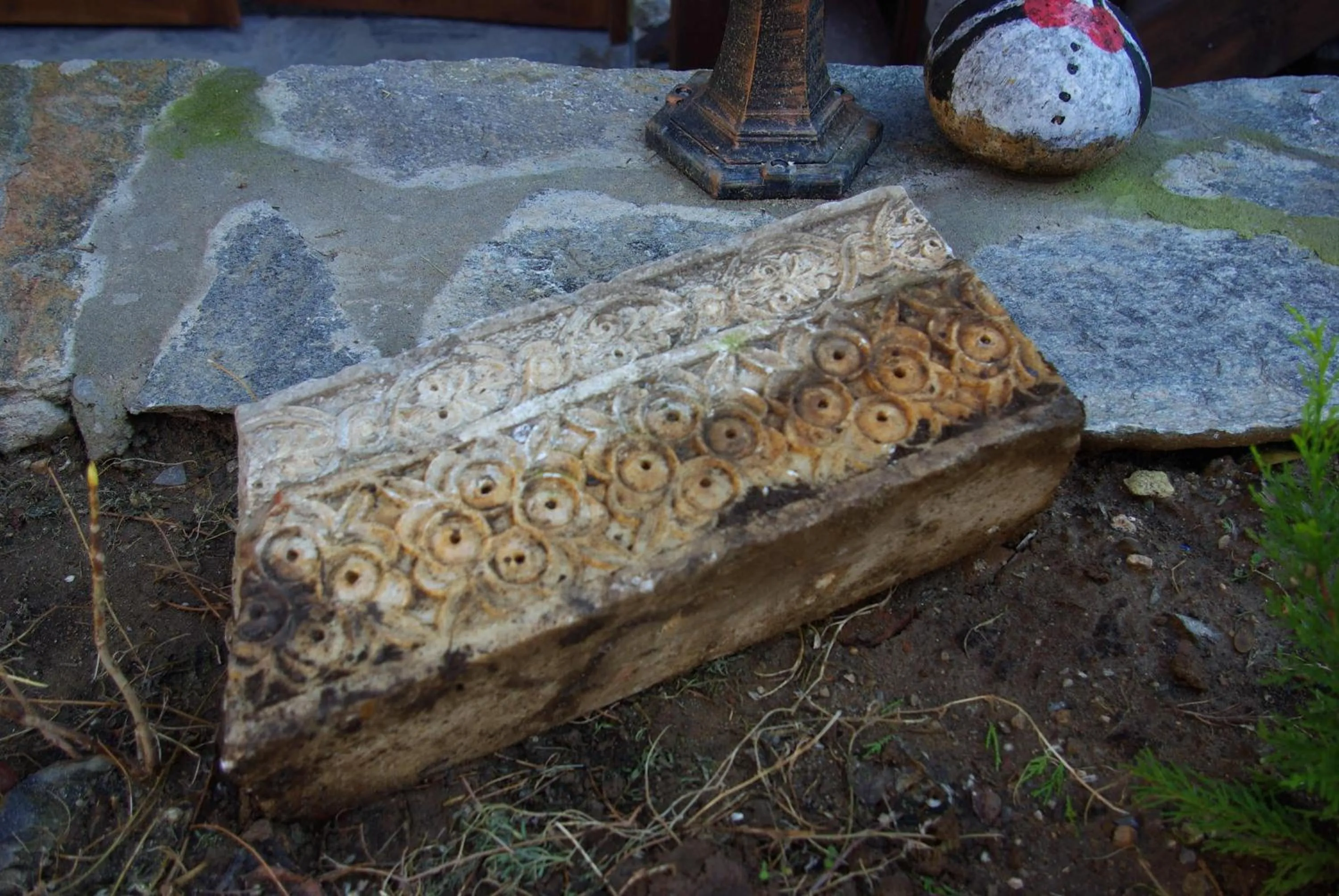 Decorative detail in Birgi Hotel Saliha Hanim Tas Konak