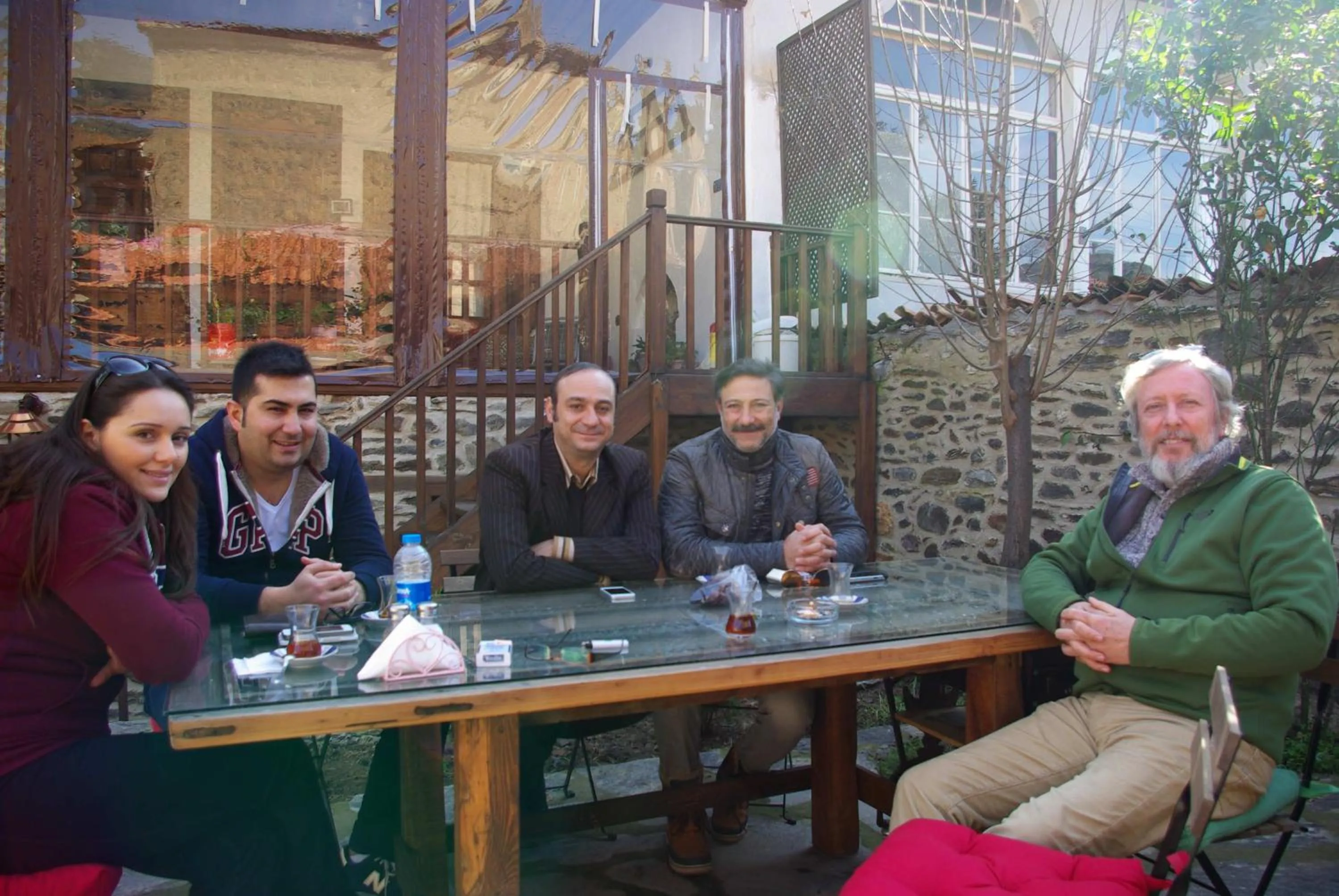 People in Birgi Hotel Saliha Hanim Tas Konak