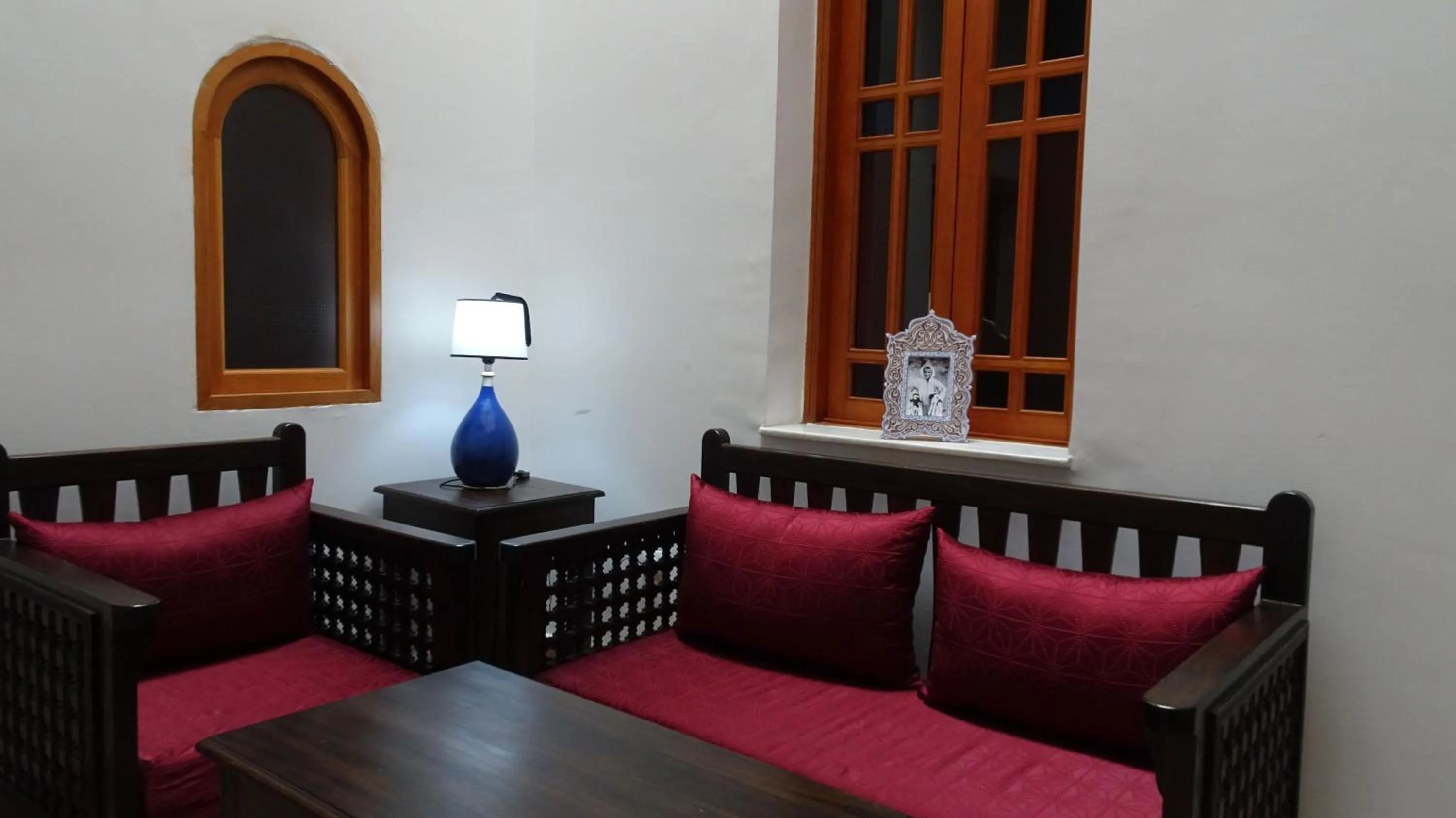 Seating area in Riad Sabah