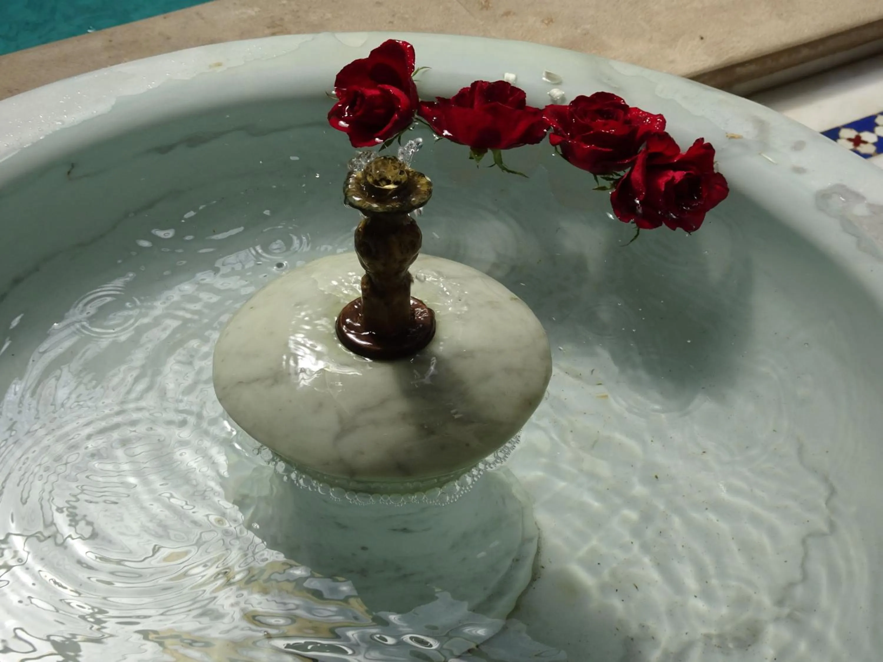 Decorative detail in Riad Sabah