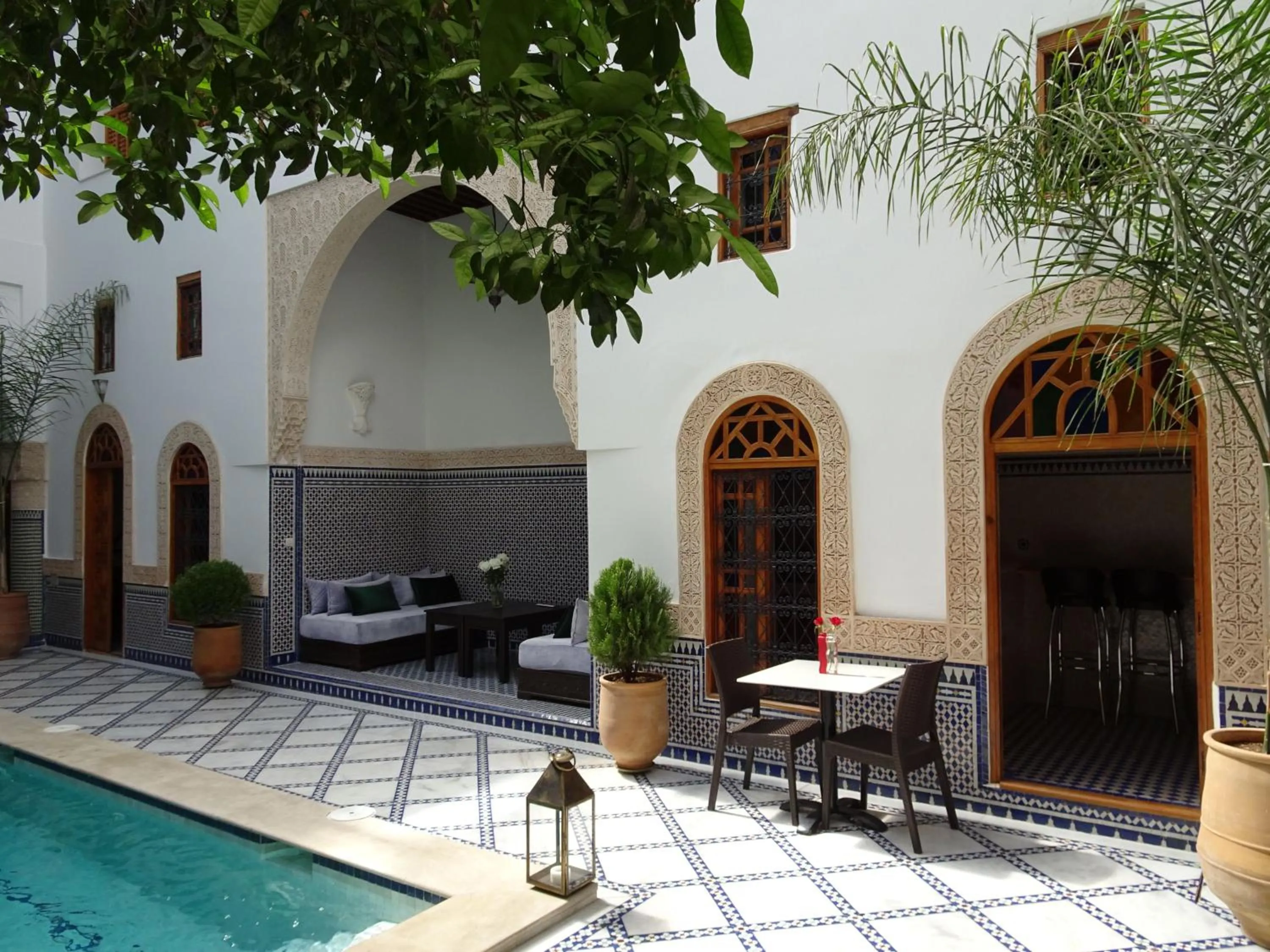 Patio in Riad Sabah