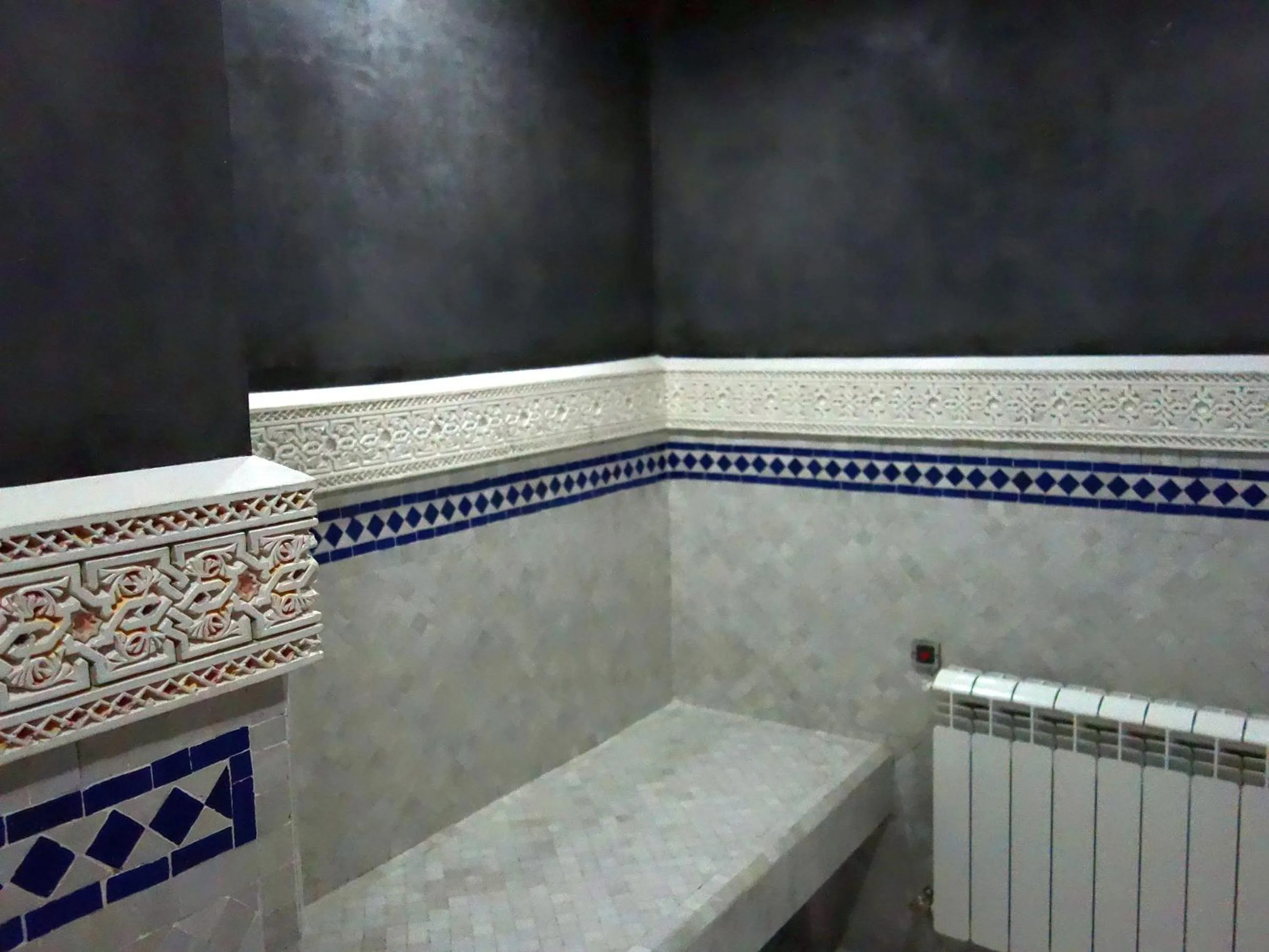 Decorative detail in Riad Sabah