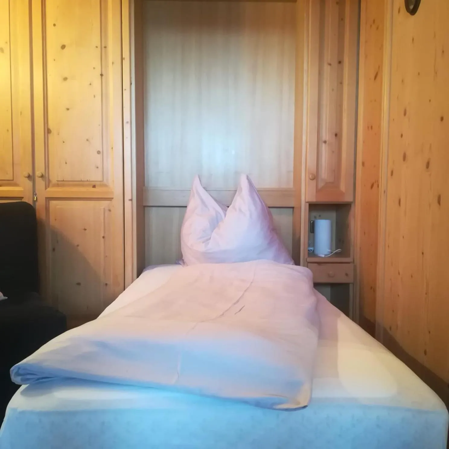 Bed in Modern Living Traditional Style