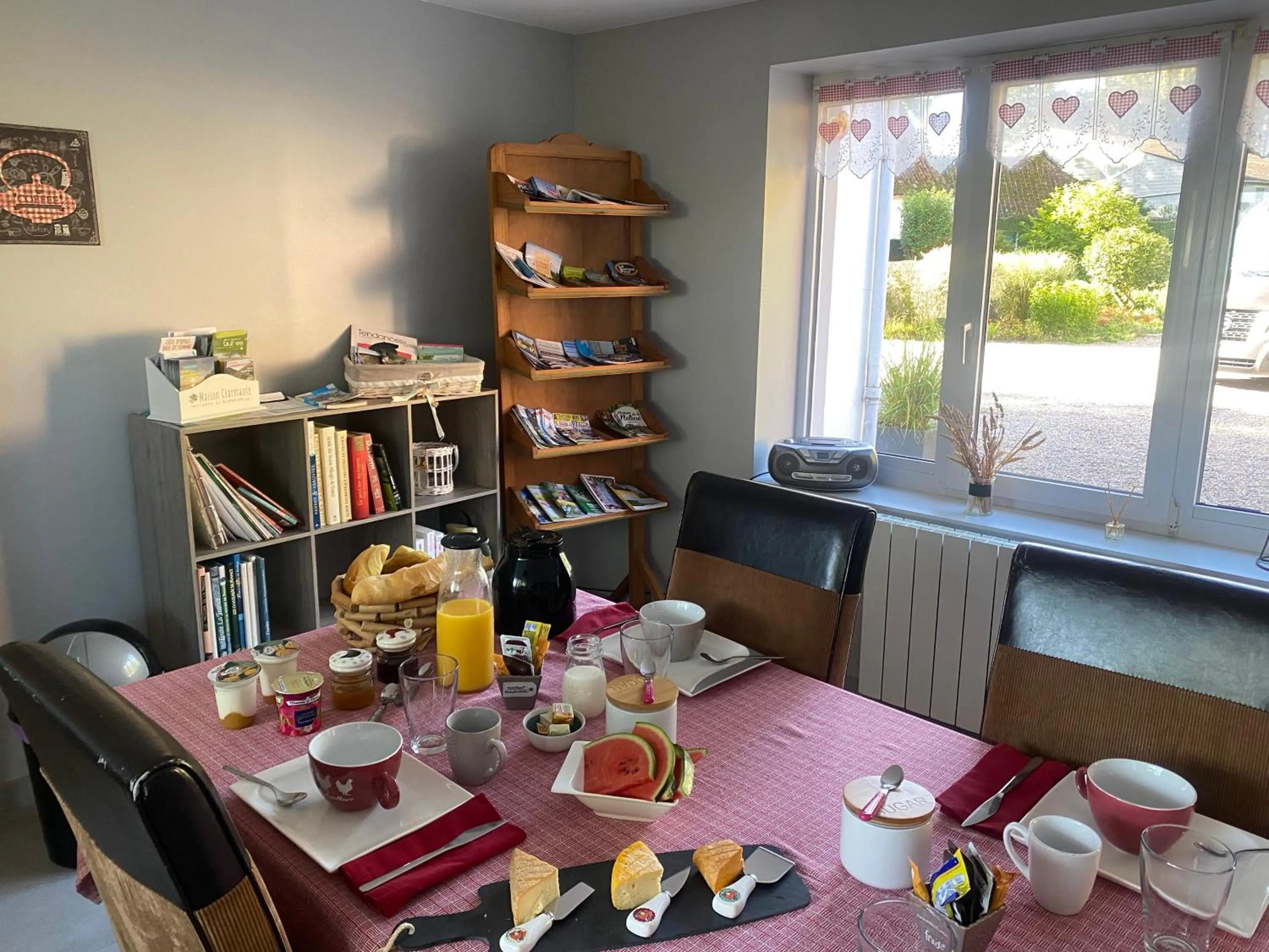 Communal kitchen in Ferme "les Flaquettes"