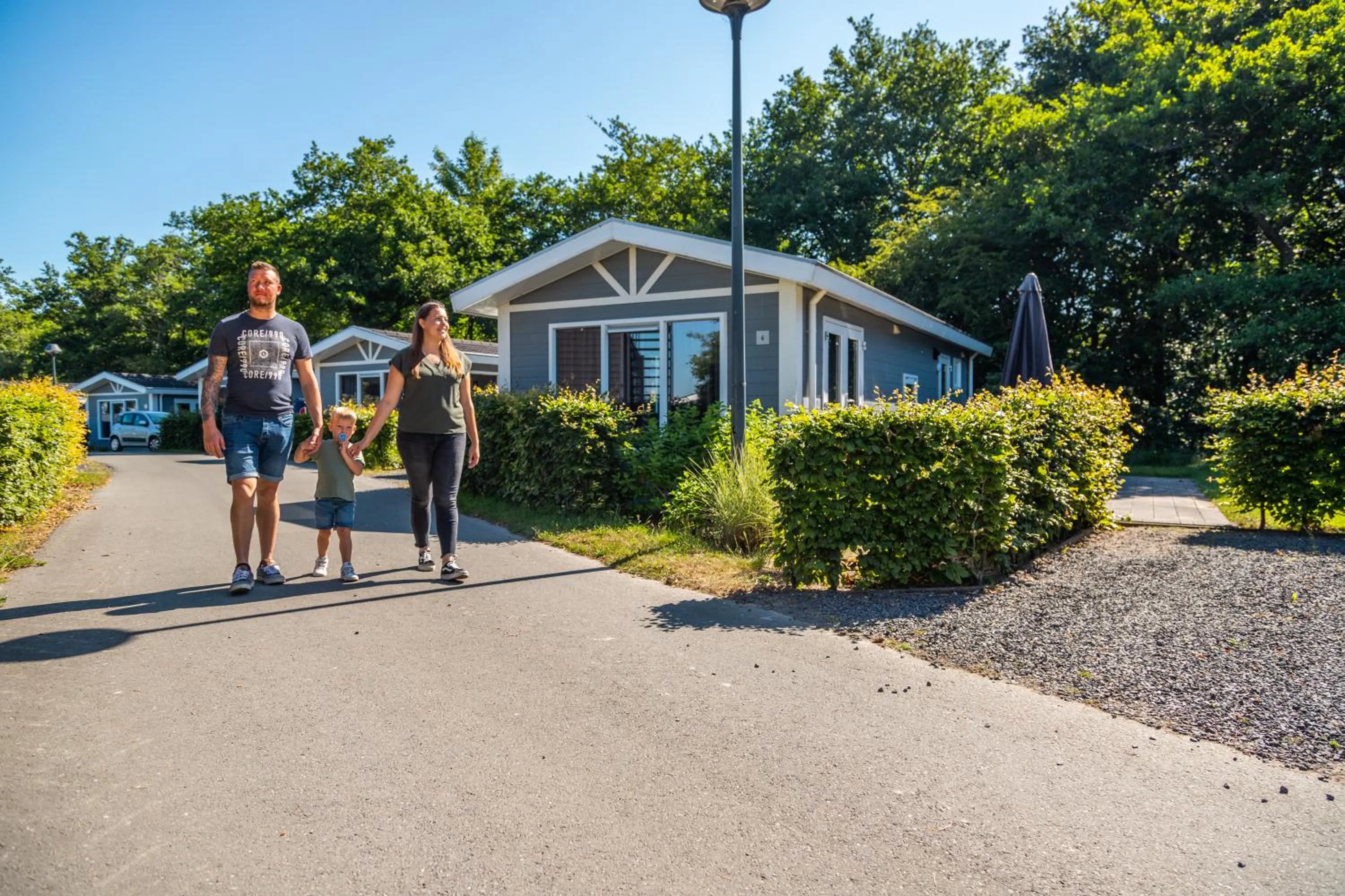 Family in EuroParcs Bad Hoophuizen