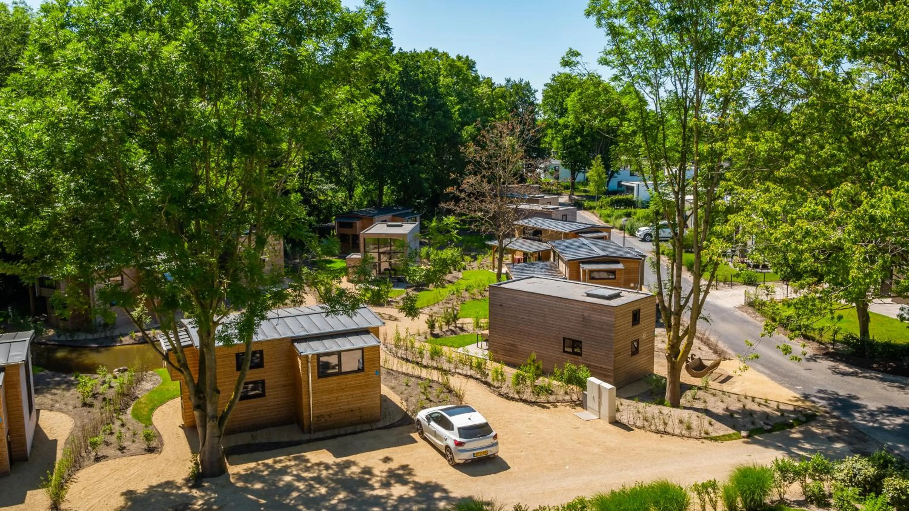 Bird's eye view in EuroParcs Bad Hoophuizen