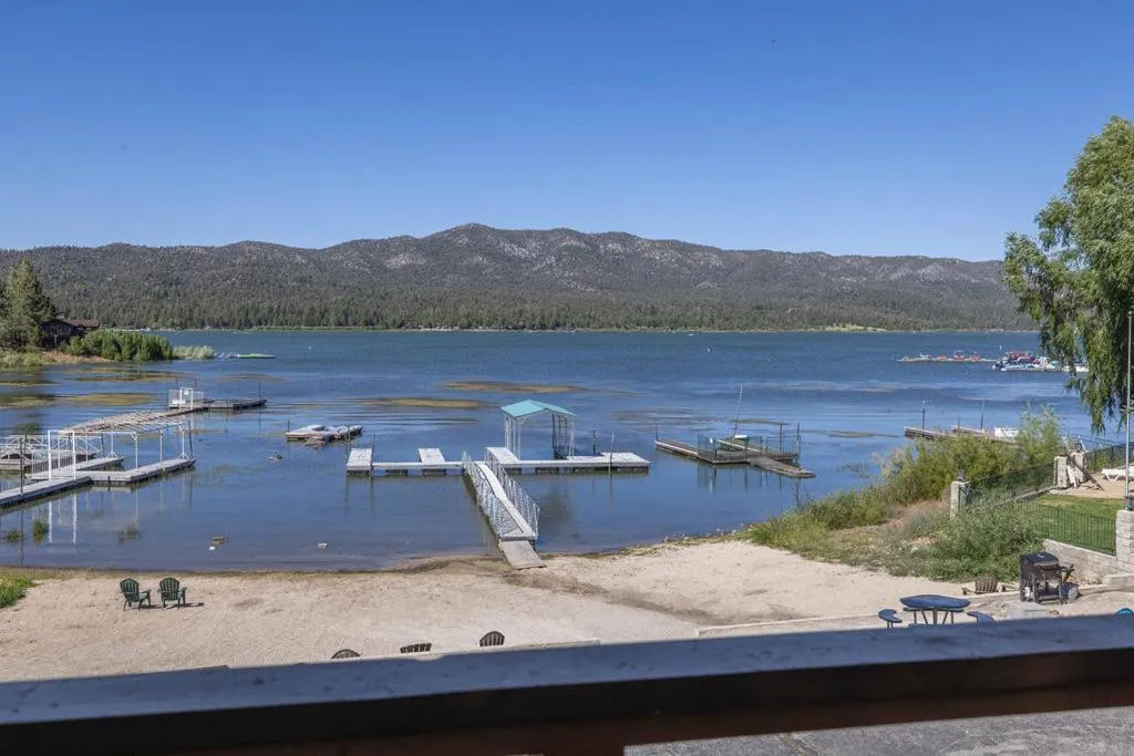 Lake view in Big Bear Lakefront Lodge