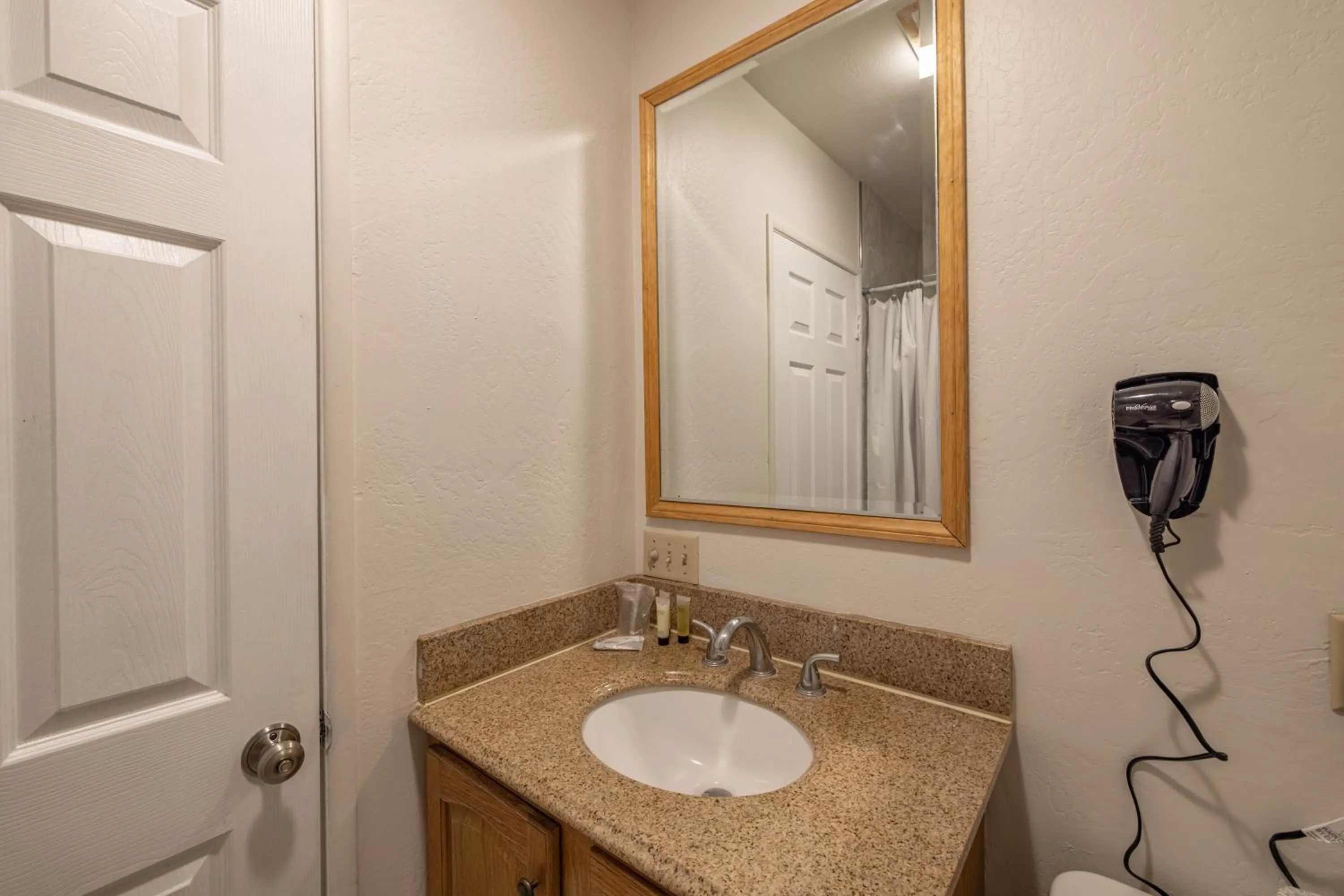 Bathroom in Big Bear Lakefront Lodge