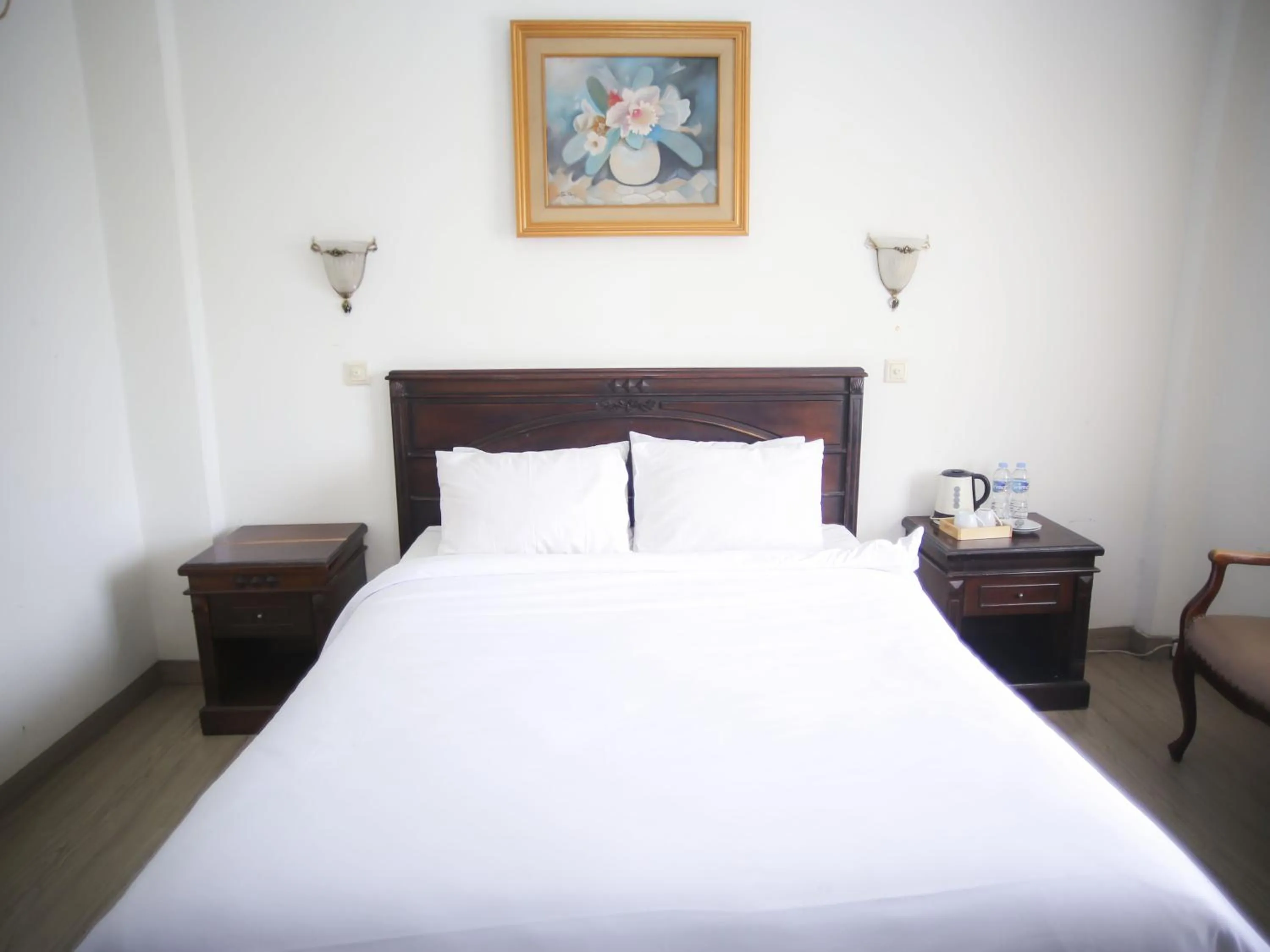 Bed in Hotel Bukit Serelo