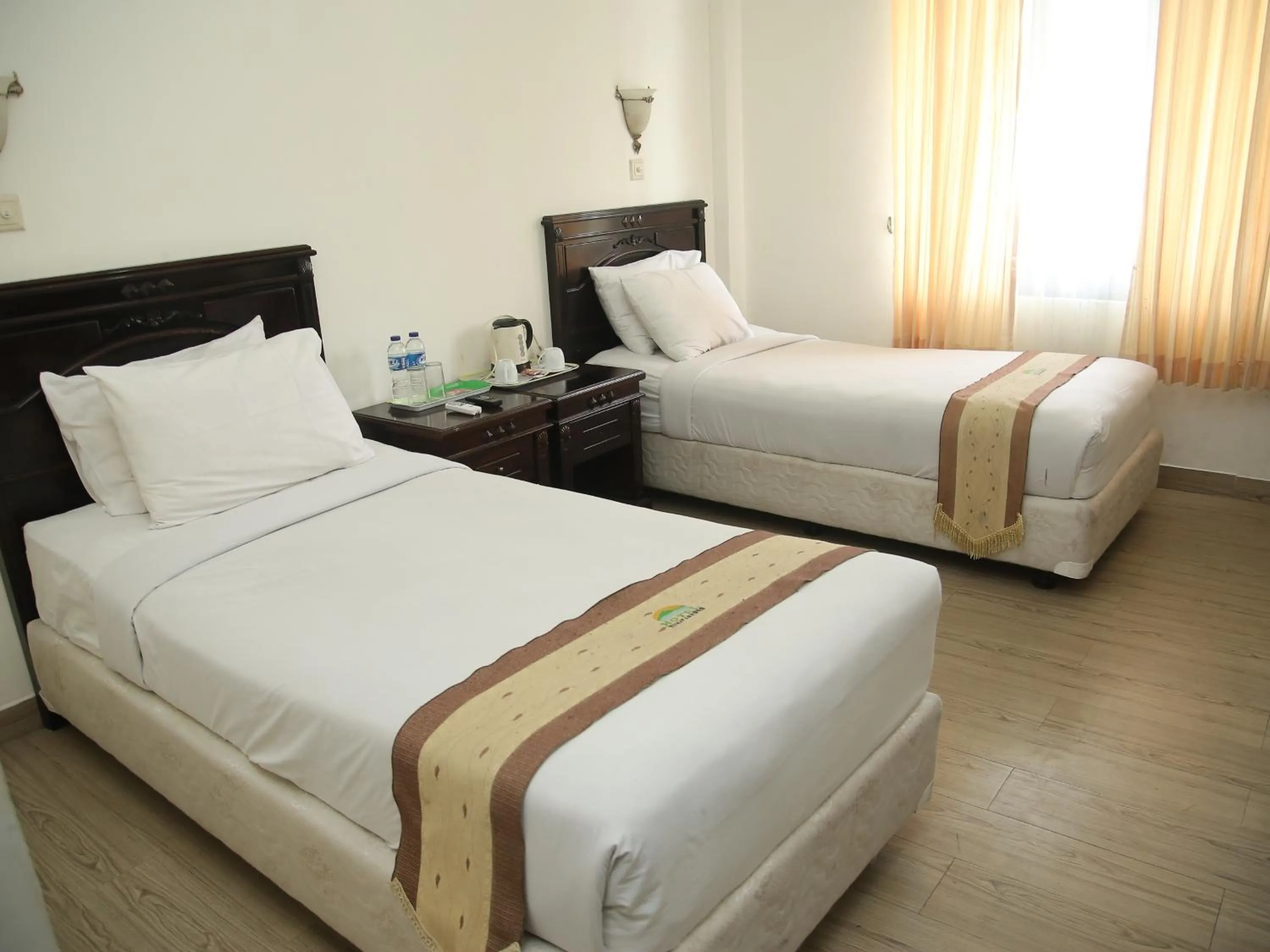 Bed in Hotel Bukit Serelo