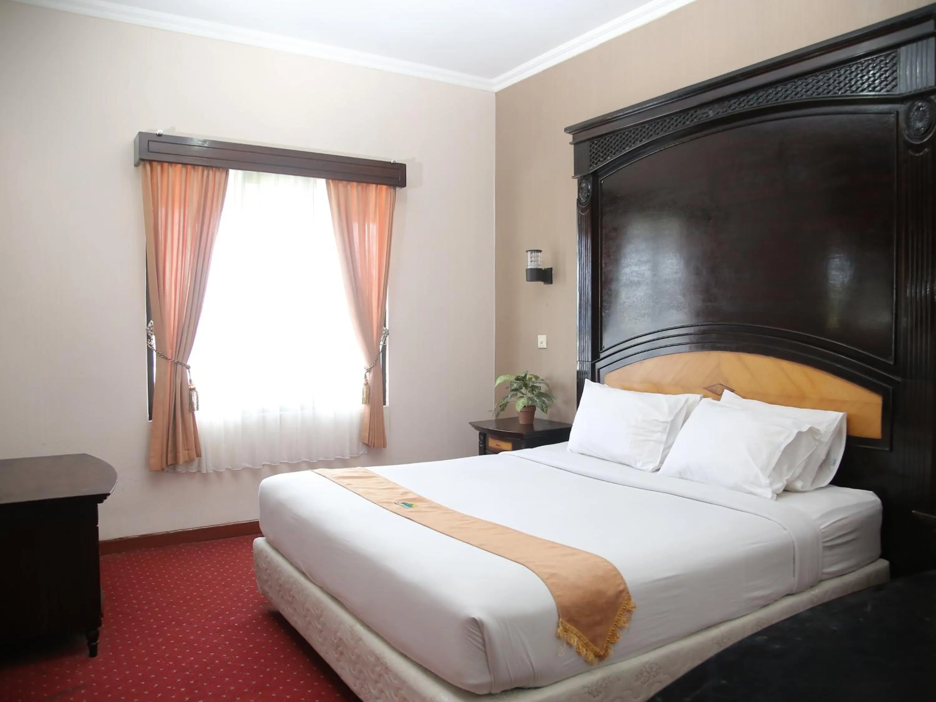 Bed in Hotel Bukit Serelo