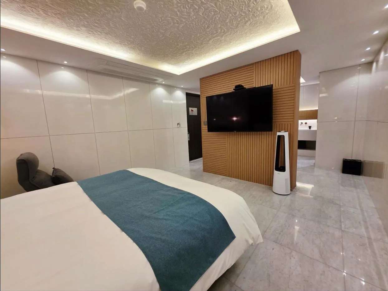 Bed in Blueduck hotel