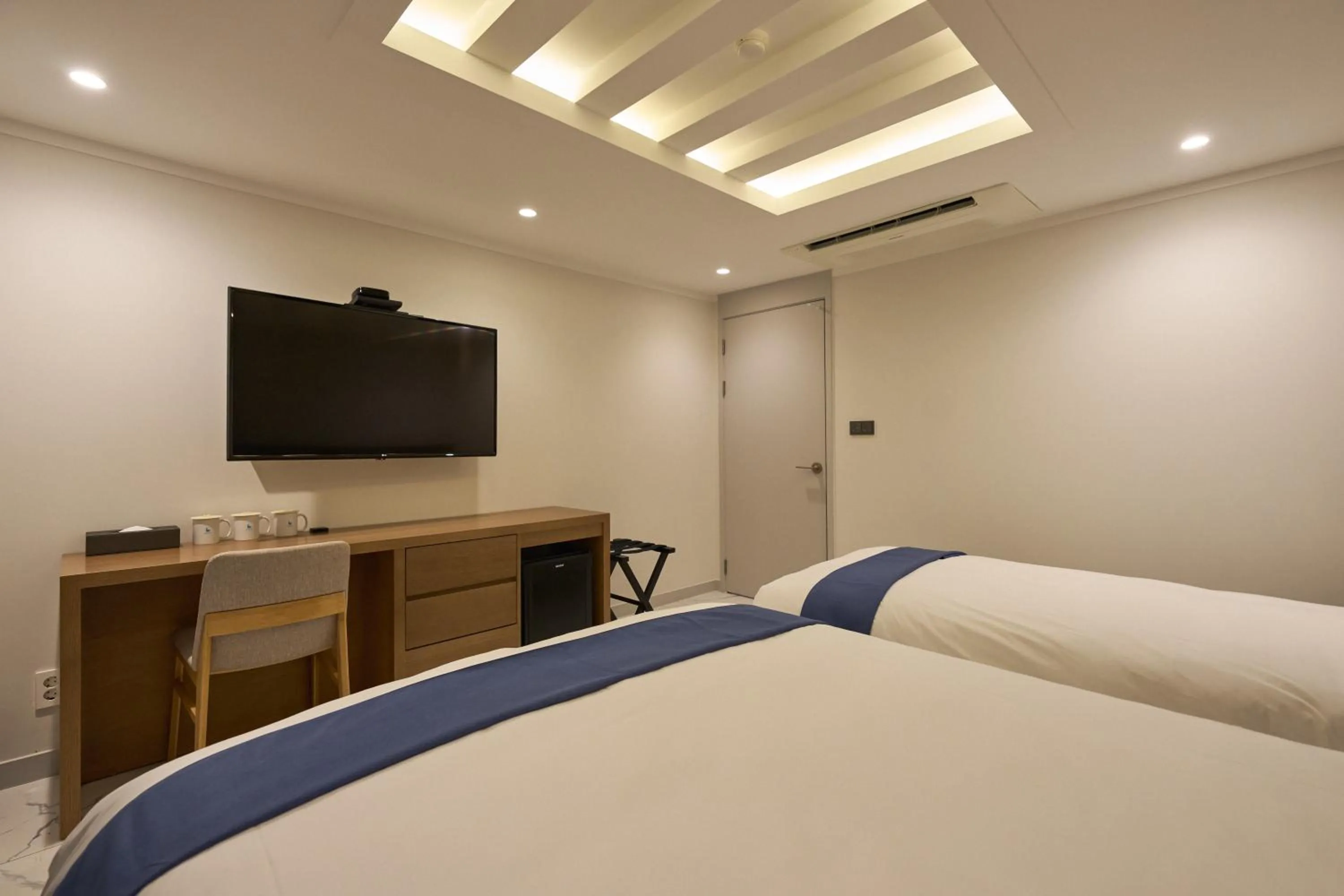 Bed in Blueduck hotel