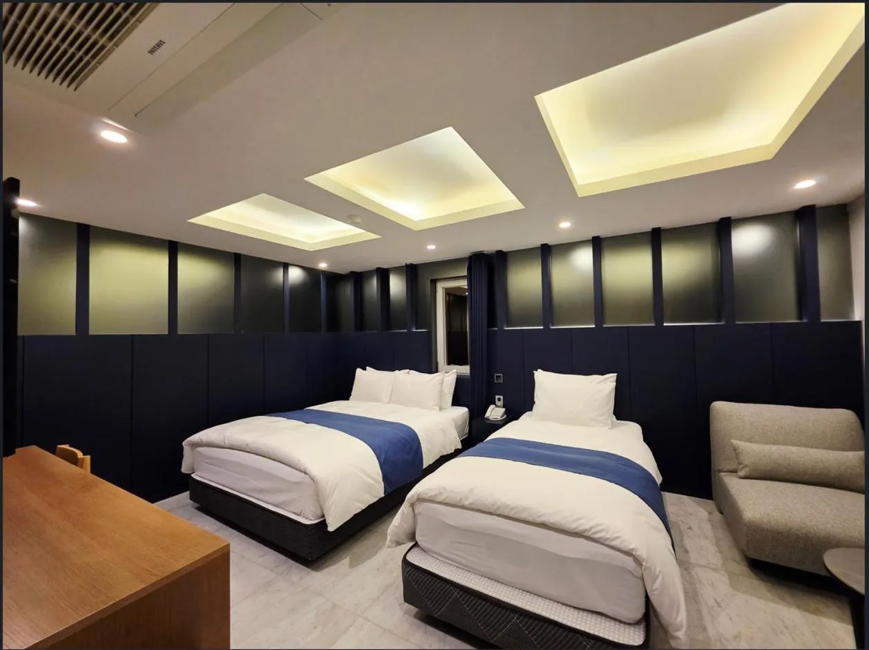 Bed in Blueduck hotel