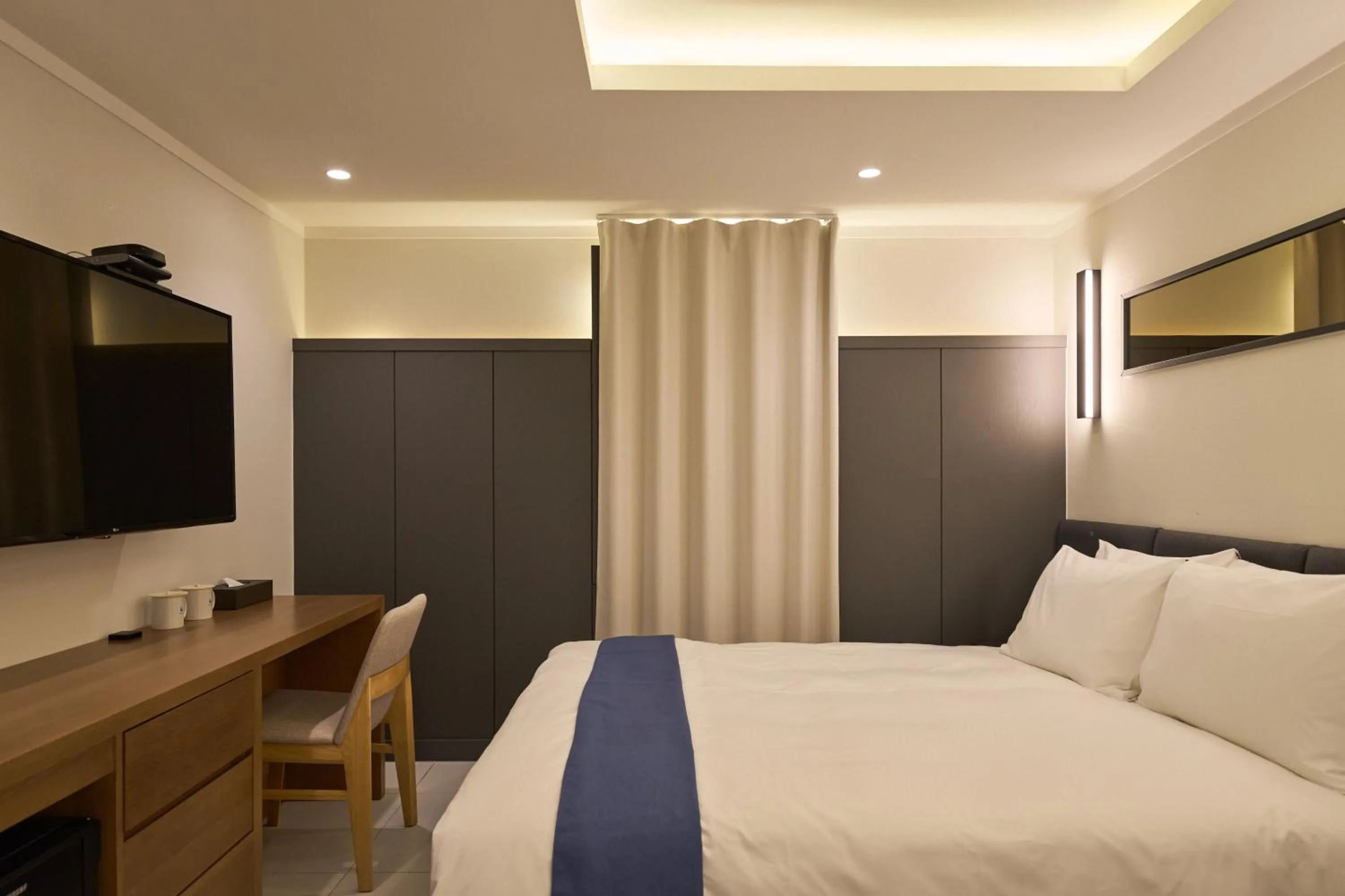 Bed in Blueduck hotel