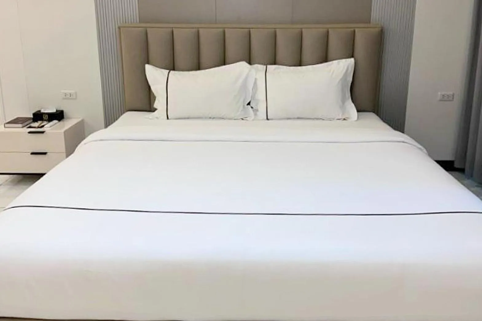 Bed in Aku Inn Cebu City