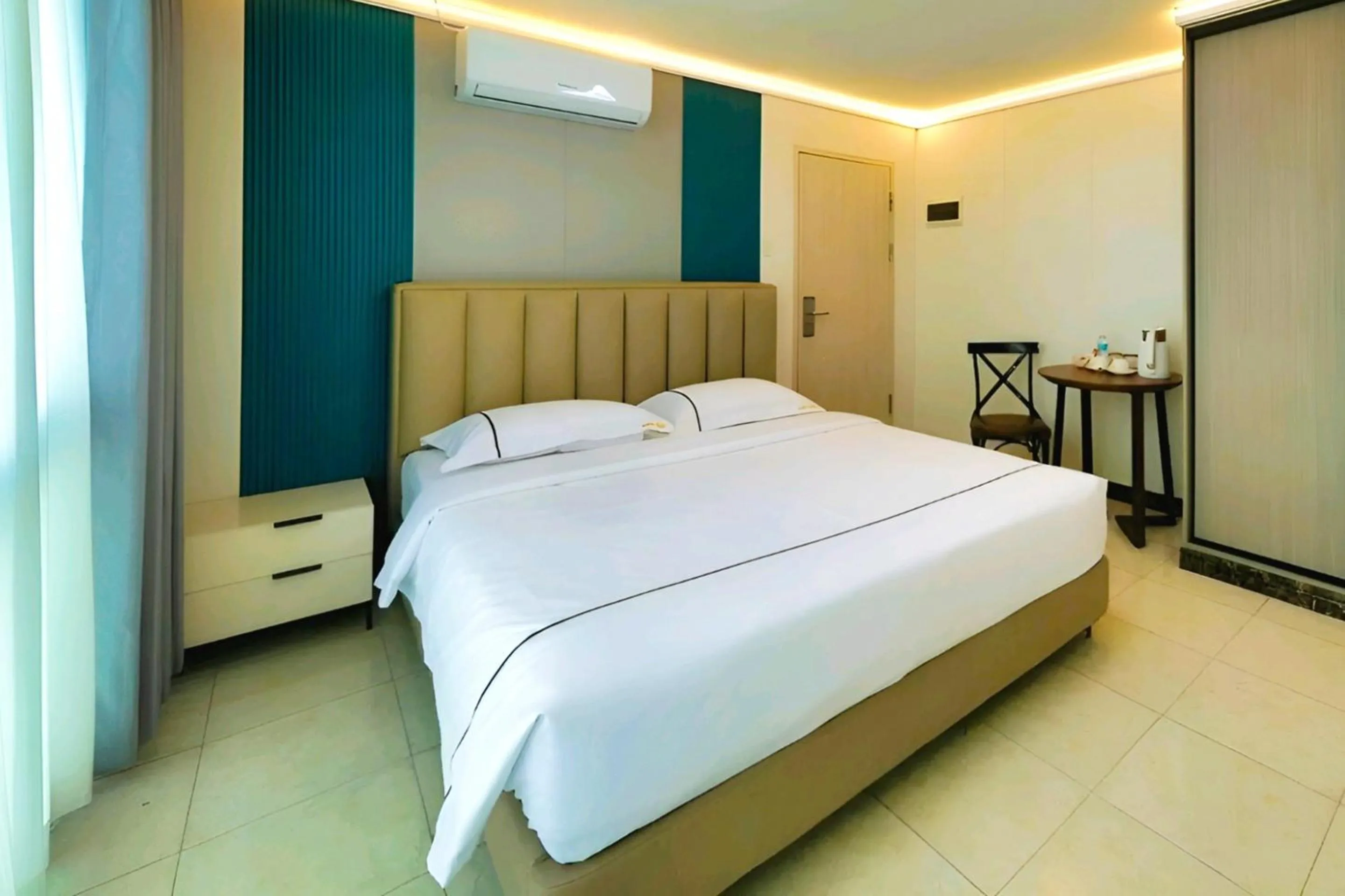 Bed in Aku Inn Cebu City