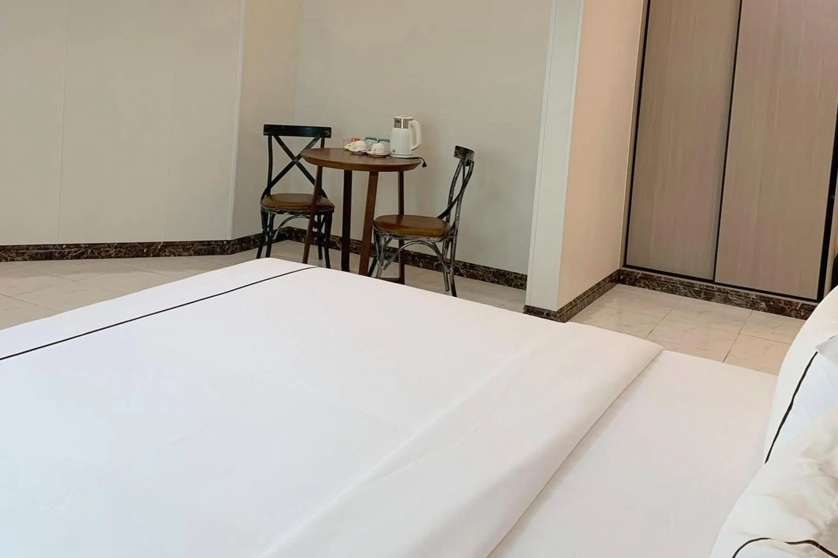 Bed in Aku Inn Cebu City