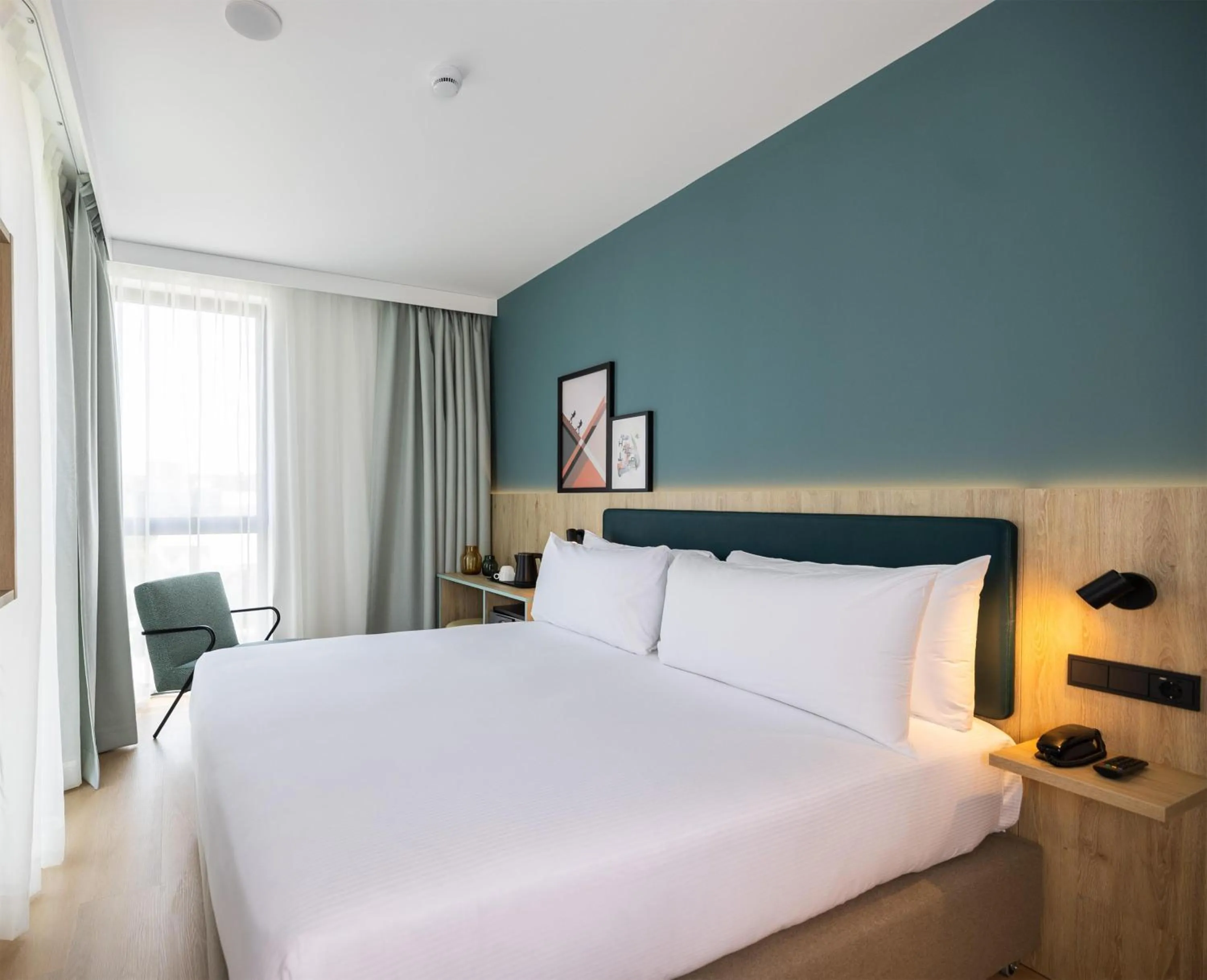 Bed in Spark By Hilton Madrid Alcala